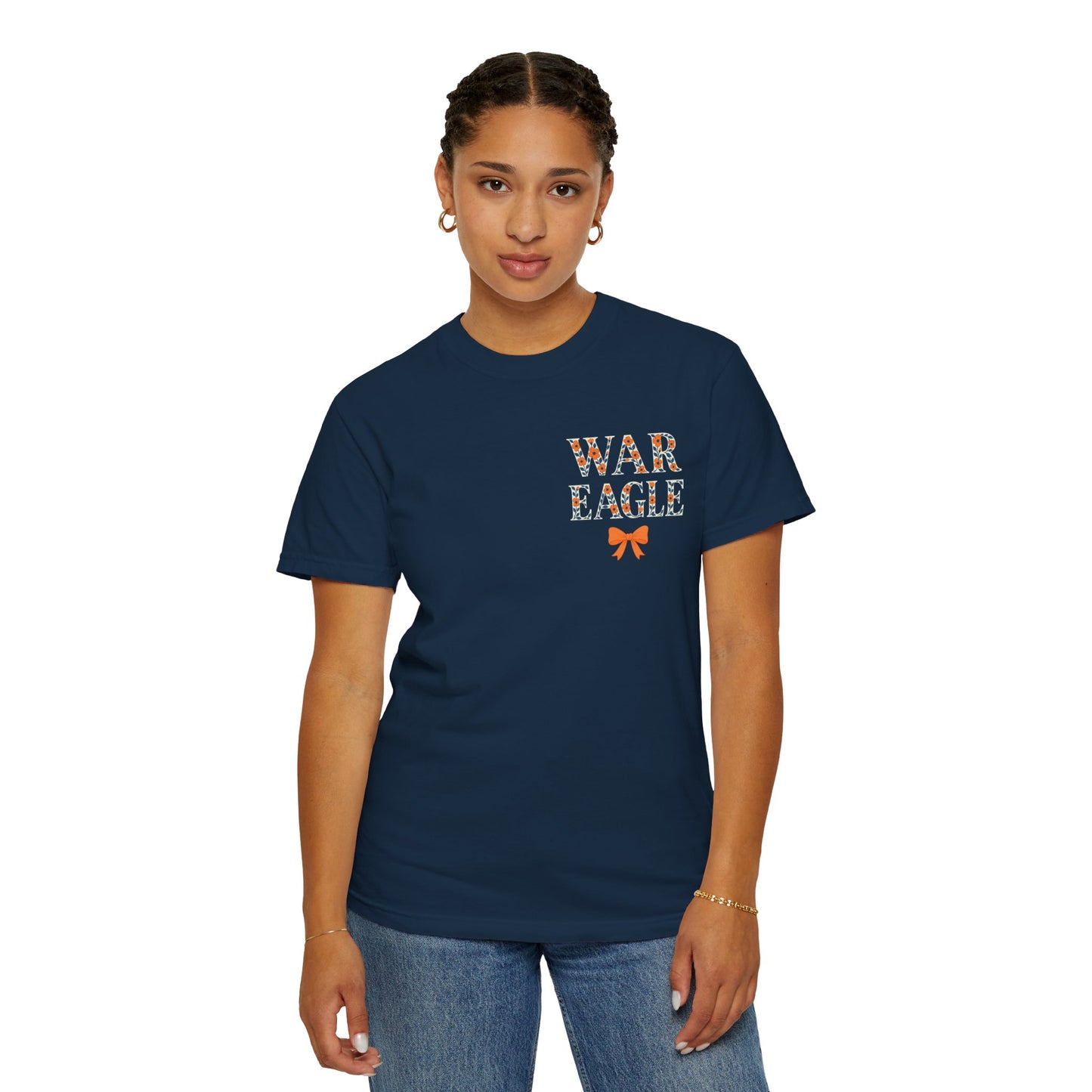 War Eagle Tiger Walk Unisex T-Shirt, Casual Tee, College Apparel, Game Day Shirt, Sports Fan Gear, Gift for Auburn Fans