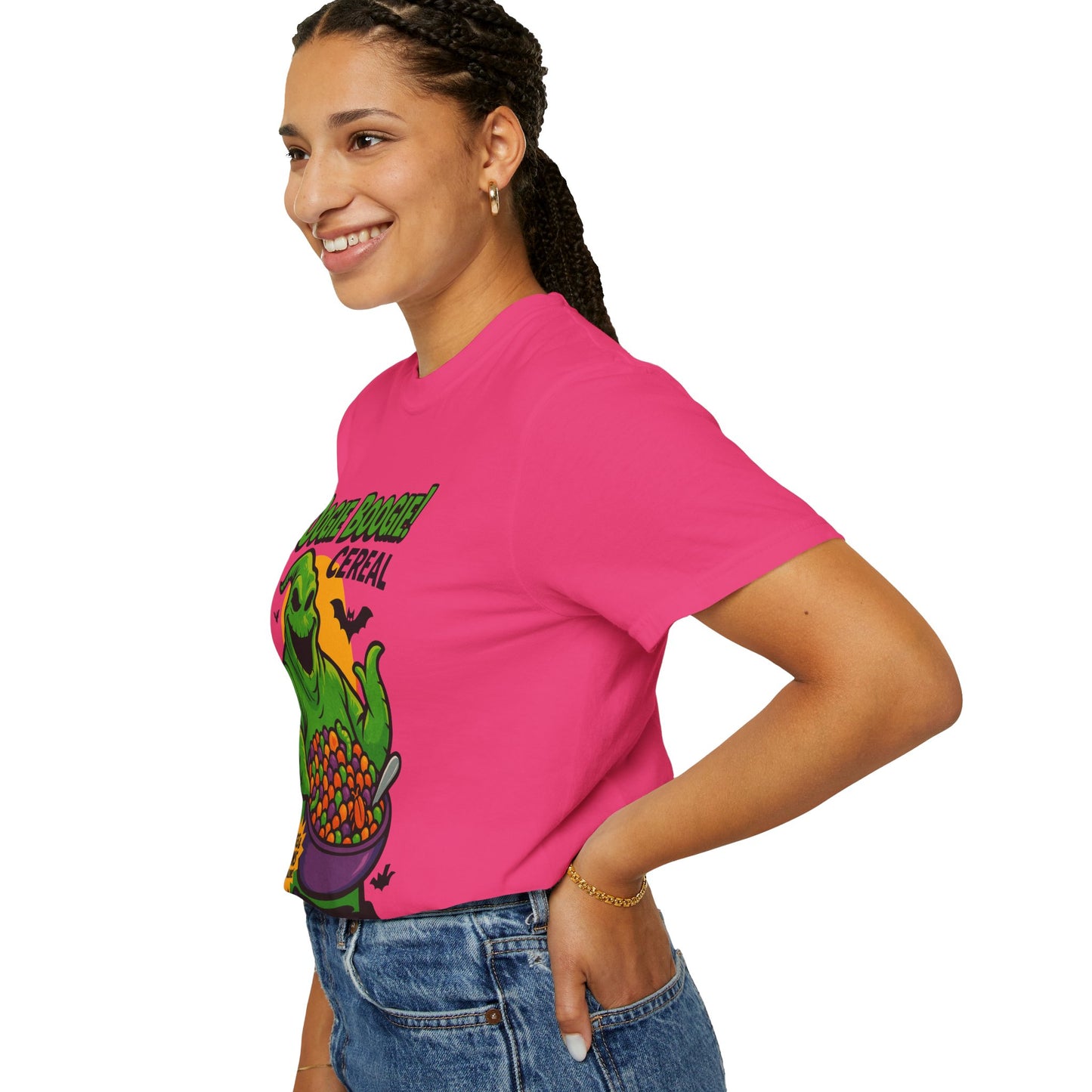 Oogie Boogie Cereal Unisex T-Shirt, Halloween Tee, Cartoon Apparel, Gifts for Fans, Unique Graphic Shirt, Spooky Style