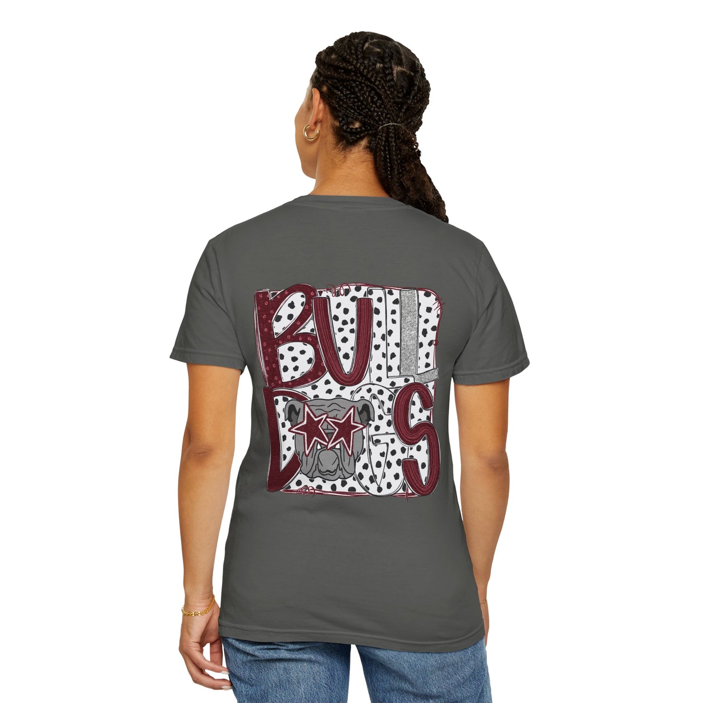 Bull Dogs Casual Tee - Unisex Garment-Dyed T-Shirt for Pet Lovers