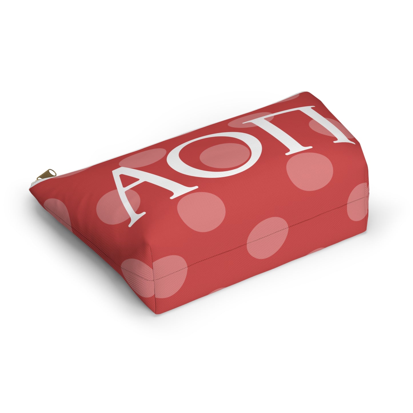 AOPI Chic Accessory Pouch, Personalized Makeup Bag, Fun Pencil Case, Stylish Travel Organizer, Unique Gift Idea, Sorority or College Essentials
