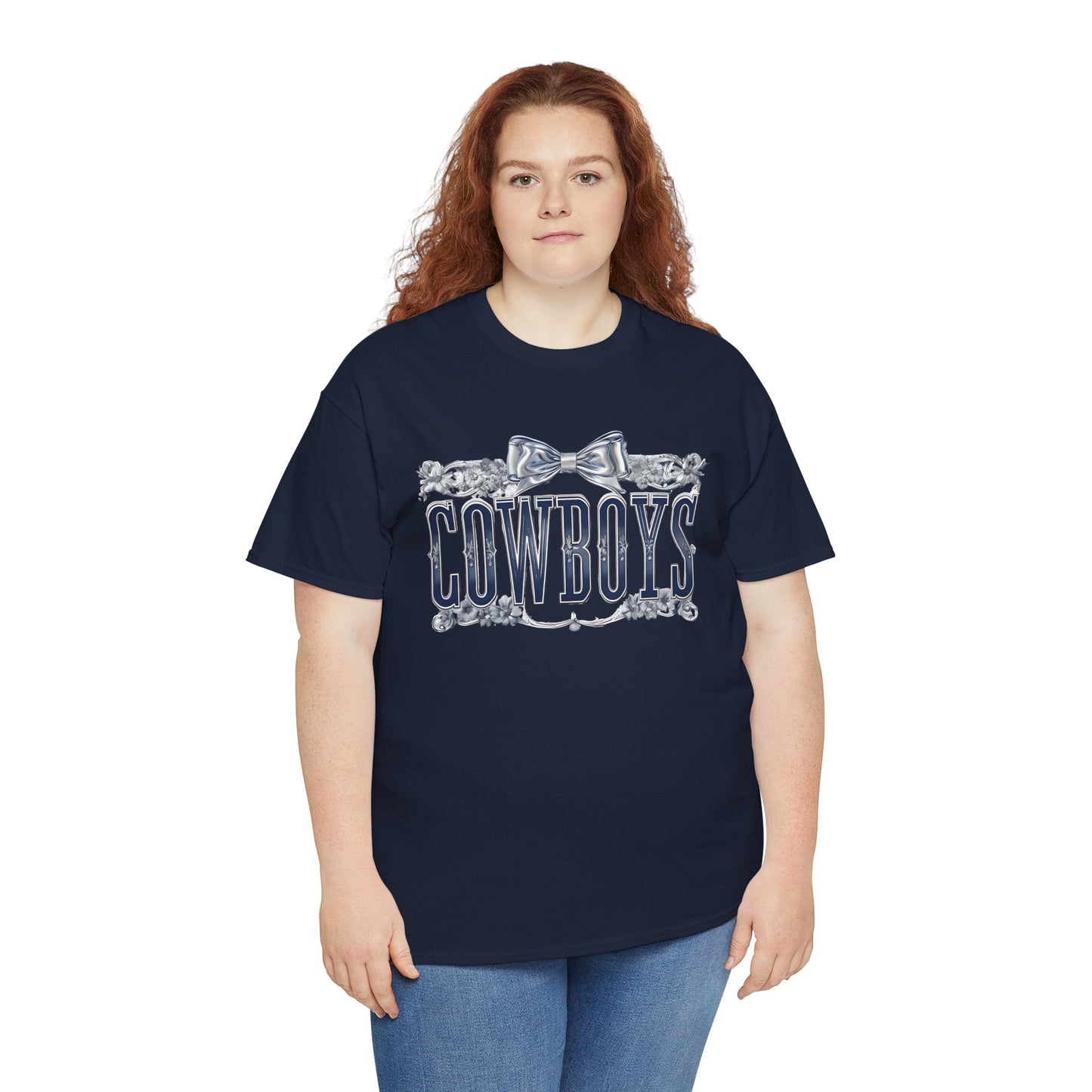 Cowboys Graphic Tee, Unisex Heavy Cotton Tee, Western Wear, Country Music Shirt, Rodeo Style T-Shirt, Gift for Cowboy Fans