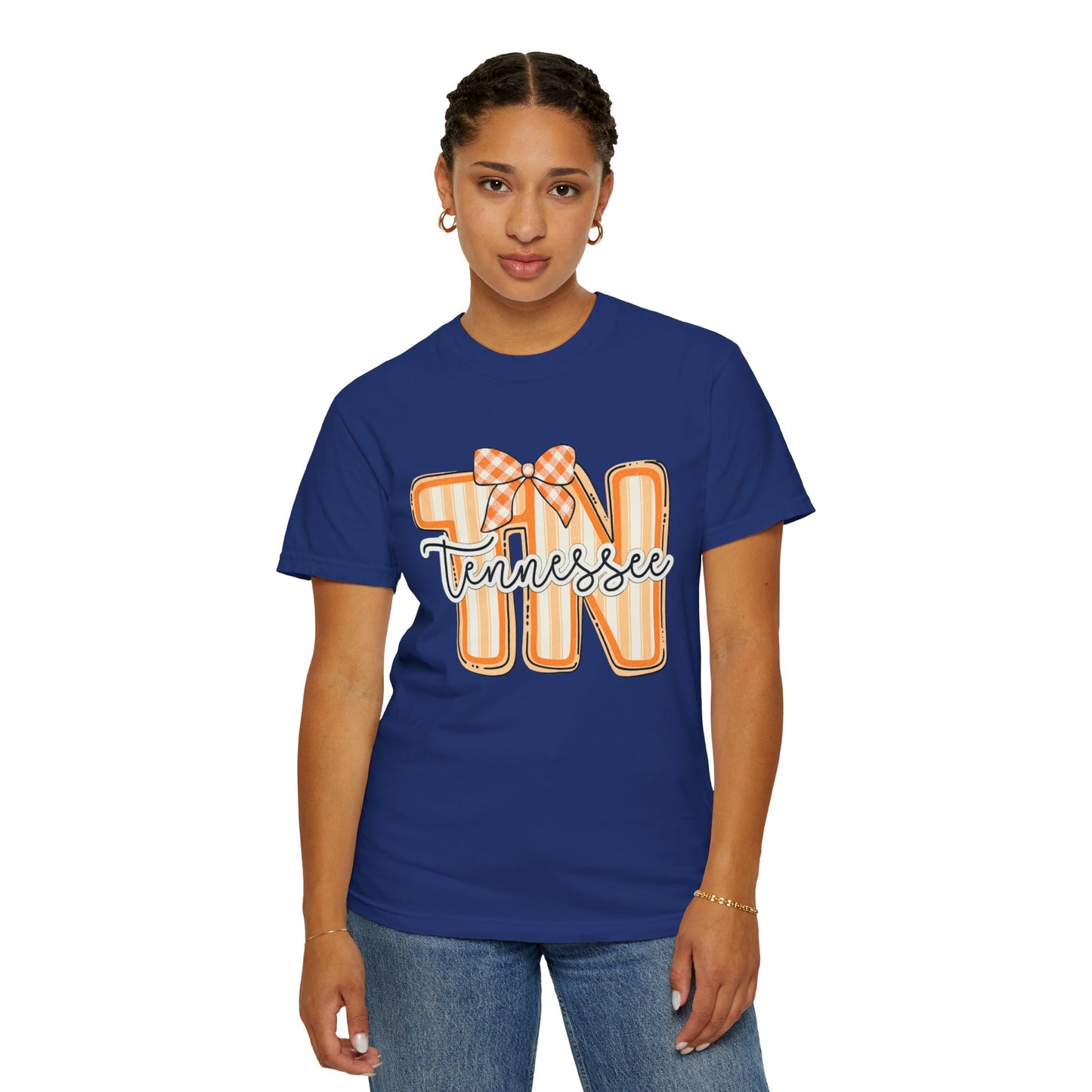 T-Shirt Tennessee Bow State Southern Pride Casual Wear Gift