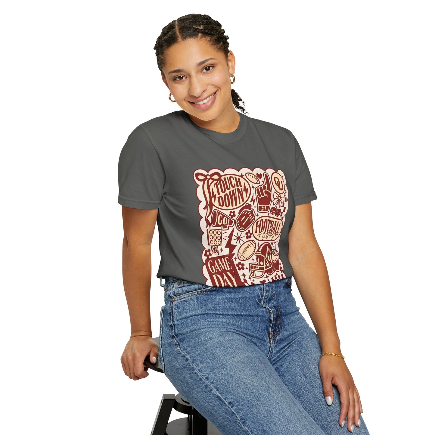 Touchdown Game Day Unisex T-shirt - Football Lover Tee, OkU Celebration
