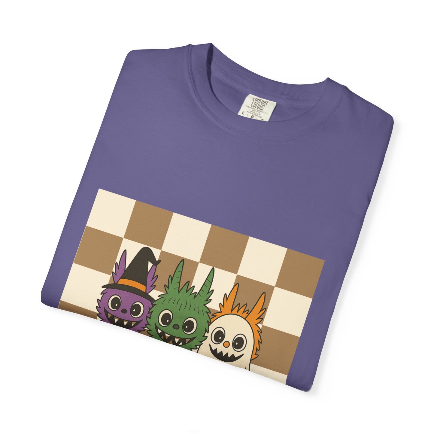 Cute Halloween Monster T-Shirt, Spooky Graphic Tee, Fall Apparel, Unisex Shirt, Trick or Treat, Halloween Party Outfit
