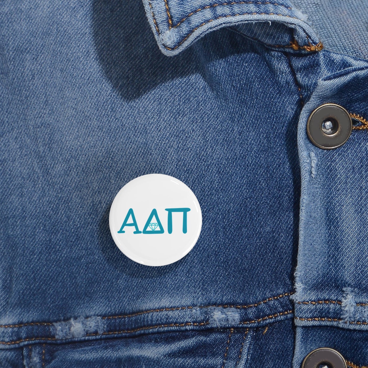 ADPi Custom Round Pins for Fraternity & Sorority | Enamel Badges, College Gear, Gift for Students, Party Favors, Accessory Pins