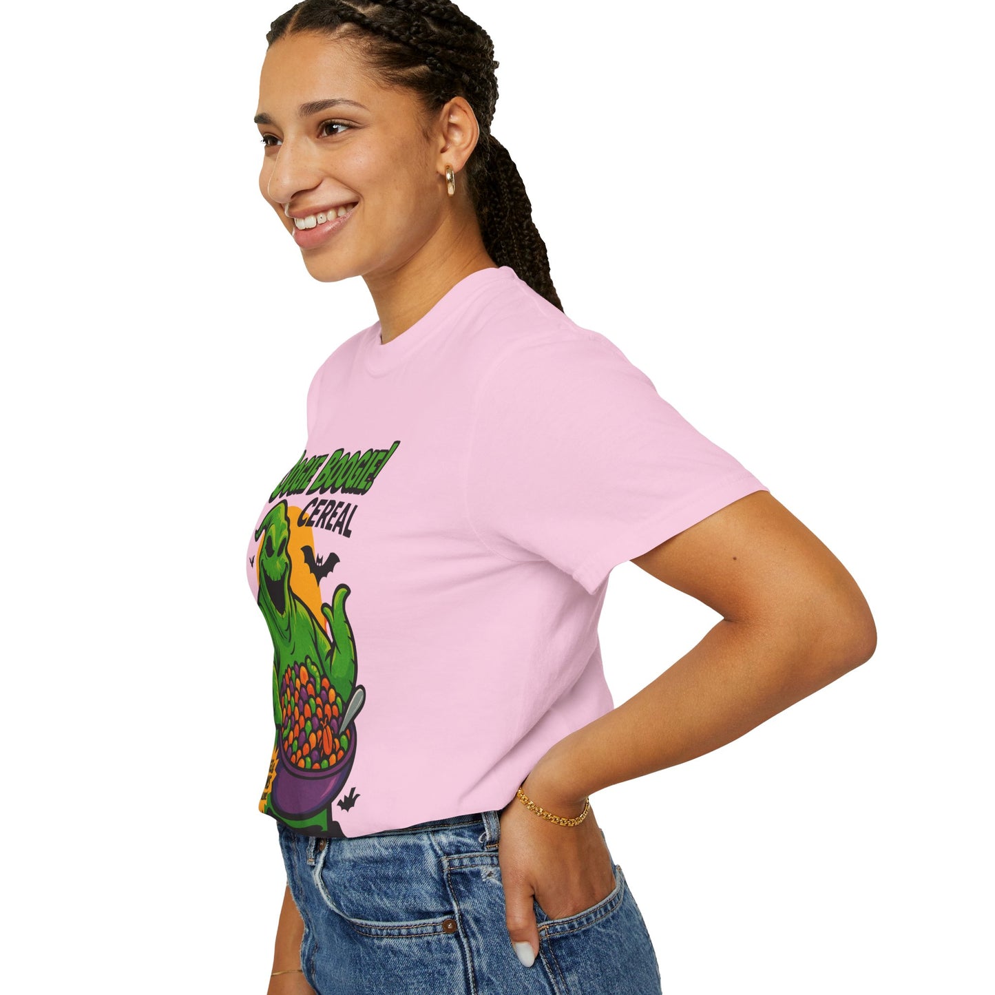 Oogie Boogie Cereal Unisex T-Shirt, Halloween Tee, Cartoon Apparel, Gifts for Fans, Unique Graphic Shirt, Spooky Style