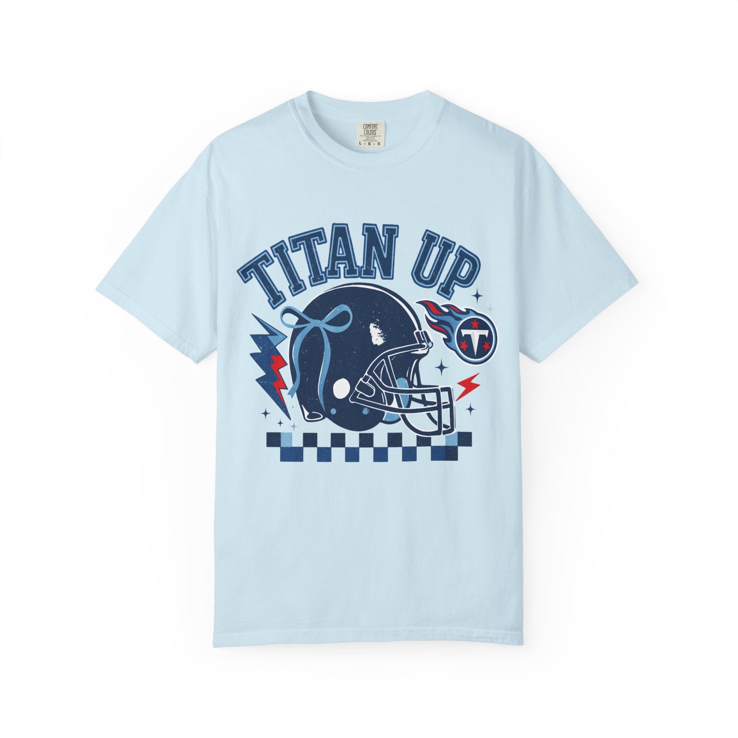 titan up tennessee Unisex Football Tee, Titan Up Shirt for Game Day, Casual Sportswear, Tailgating Apparel, Gift for Fans, Team Spirit Top