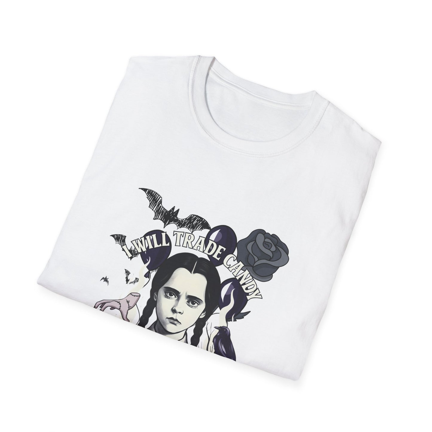 Gothic Family Tribute Unisex Tee - Halloween Dark Aesthetic Apparel