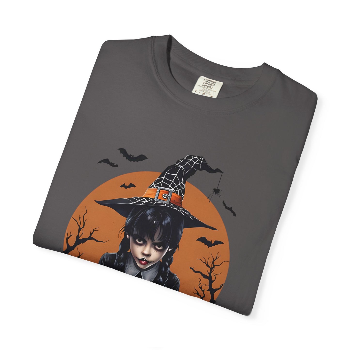 Halloween Witch Graphic Tee, Spooky Unisex T-Shirt, Pumpkin Halloween Costume, Fall Festive Apparel, Witchy Shirt for October