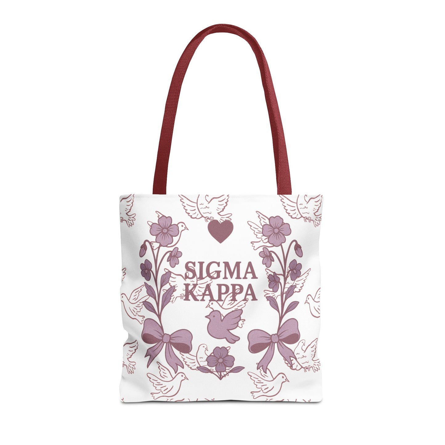 Sigma Kappa Floral Tote Bag | Sorority Gift, Eco-Friendly Carry-All, College Accessory, Stylish Shopping Bag, Chic Beach Tote