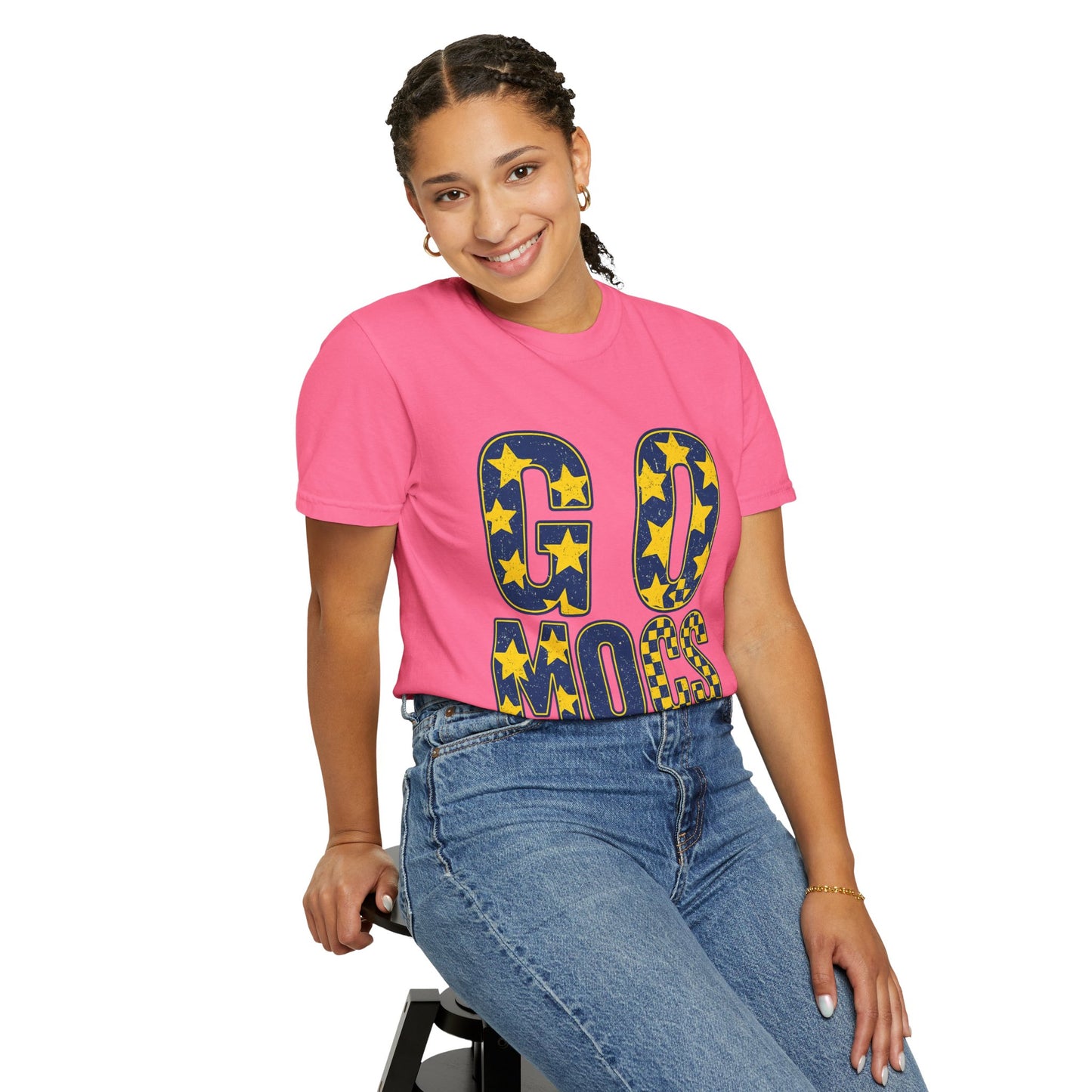 Cheerful 'GO MOCS' Unisex T-Shirt