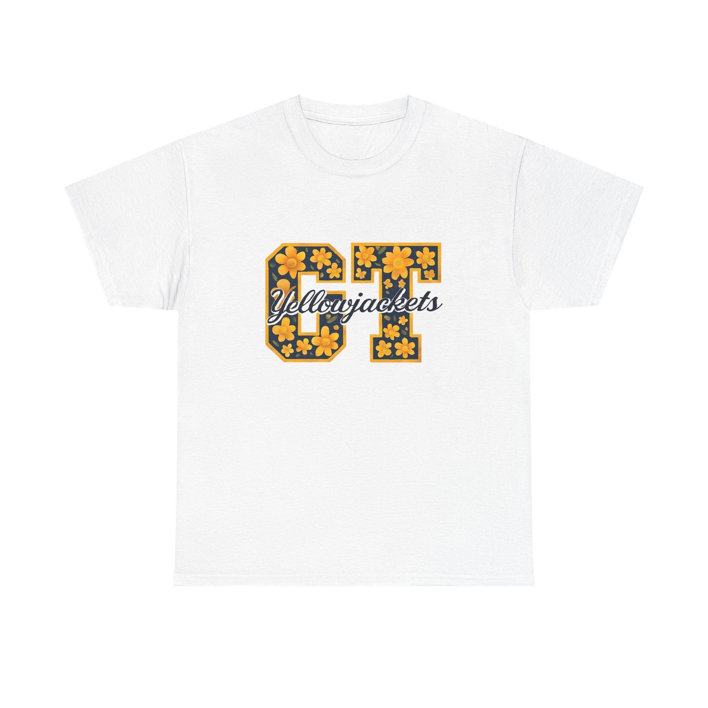 Georgia Tech Yellowjackets Unisex Tee, College Apparel, Game Day Shirt, Team Spirit Tee, Gift for Students, Campus Fashion