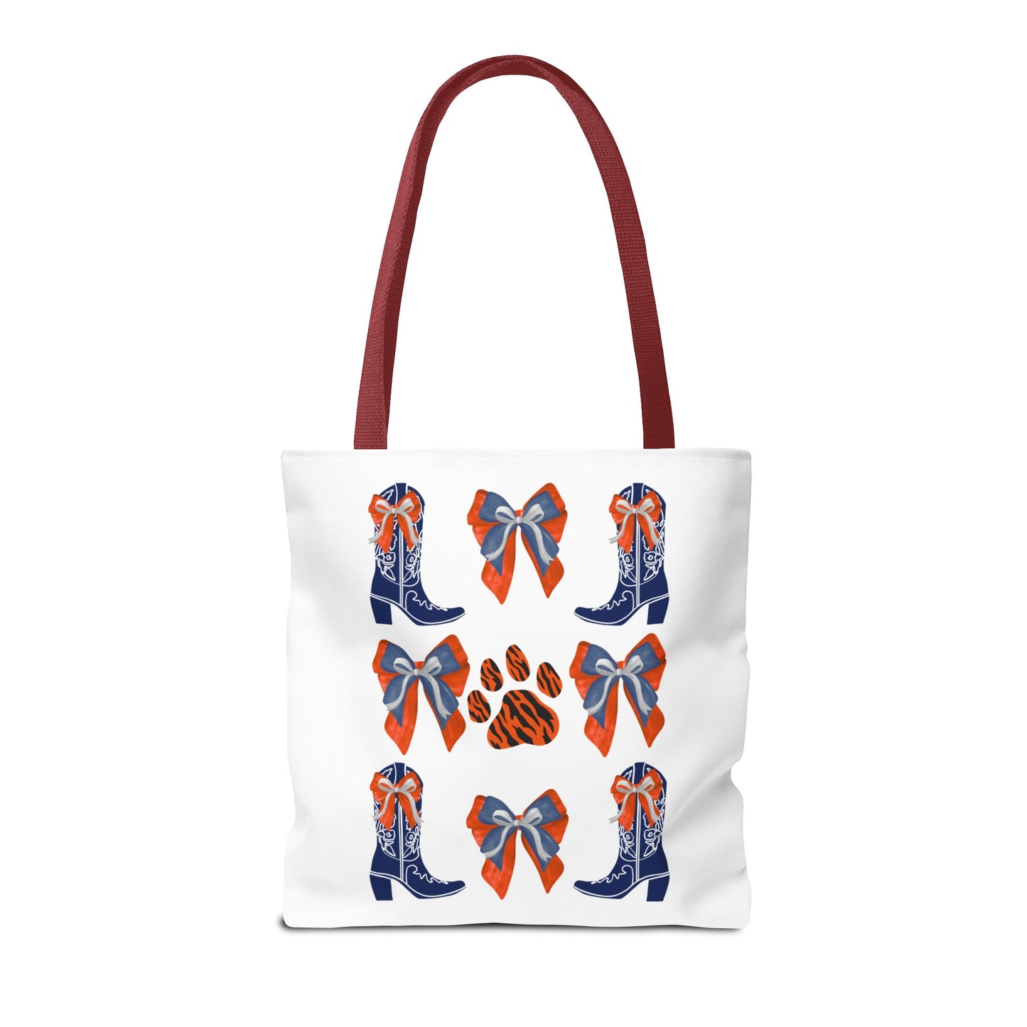 Au Tigers Spirit Tote Bag, Cute Accessories, Back to School, Gift for Sports Fans, Cheerleading Team Bag, war eagle, go tigers, auburn game day, auburn fan gift, graduation gift, auburn alumni