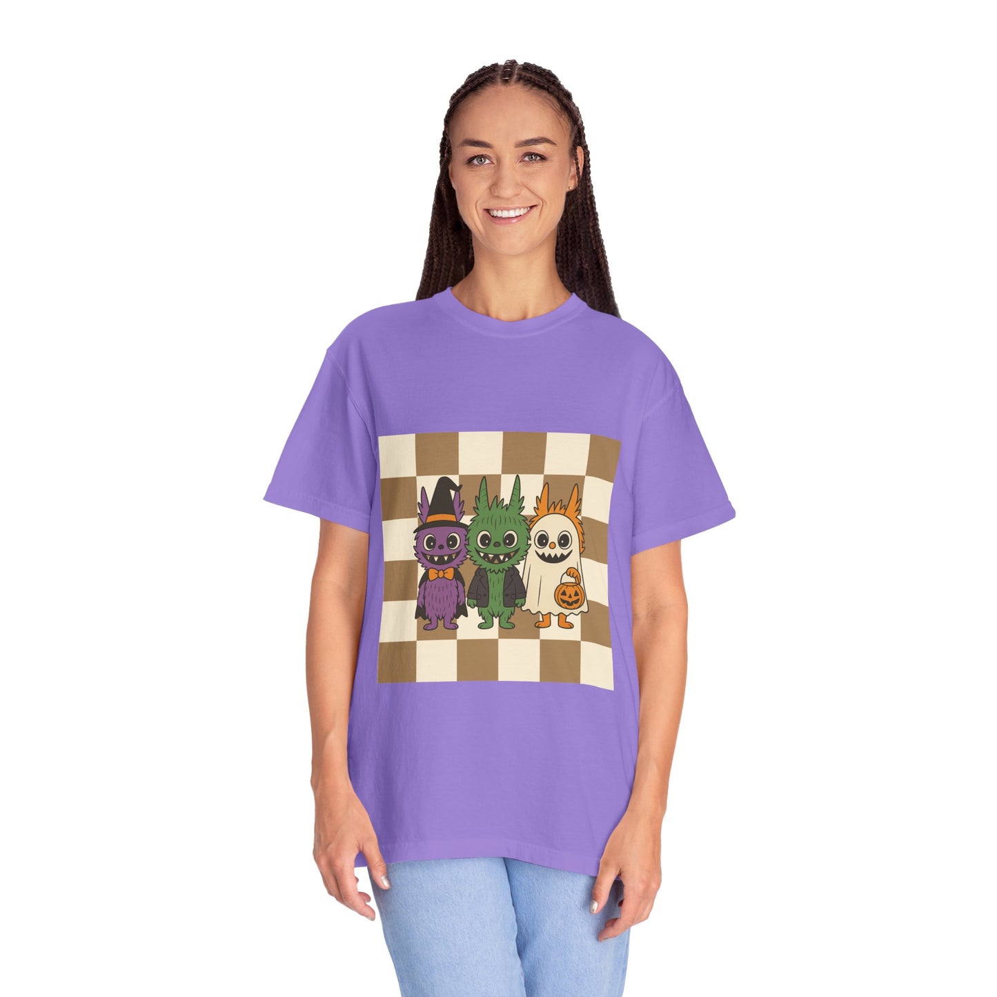 Cute Halloween Monster T-Shirt, Spooky Graphic Tee, Fall Apparel, Unisex Shirt, Trick or Treat, Halloween Party Outfit