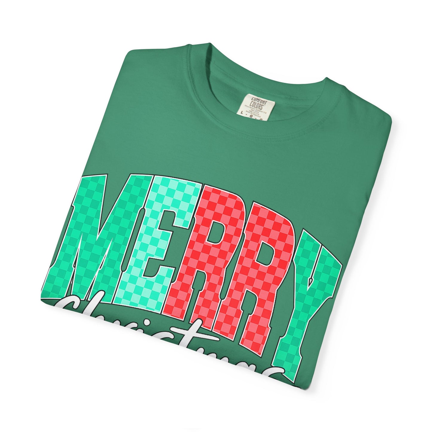 Merry Christmas Unisex Garment-Dyed T-Shirt