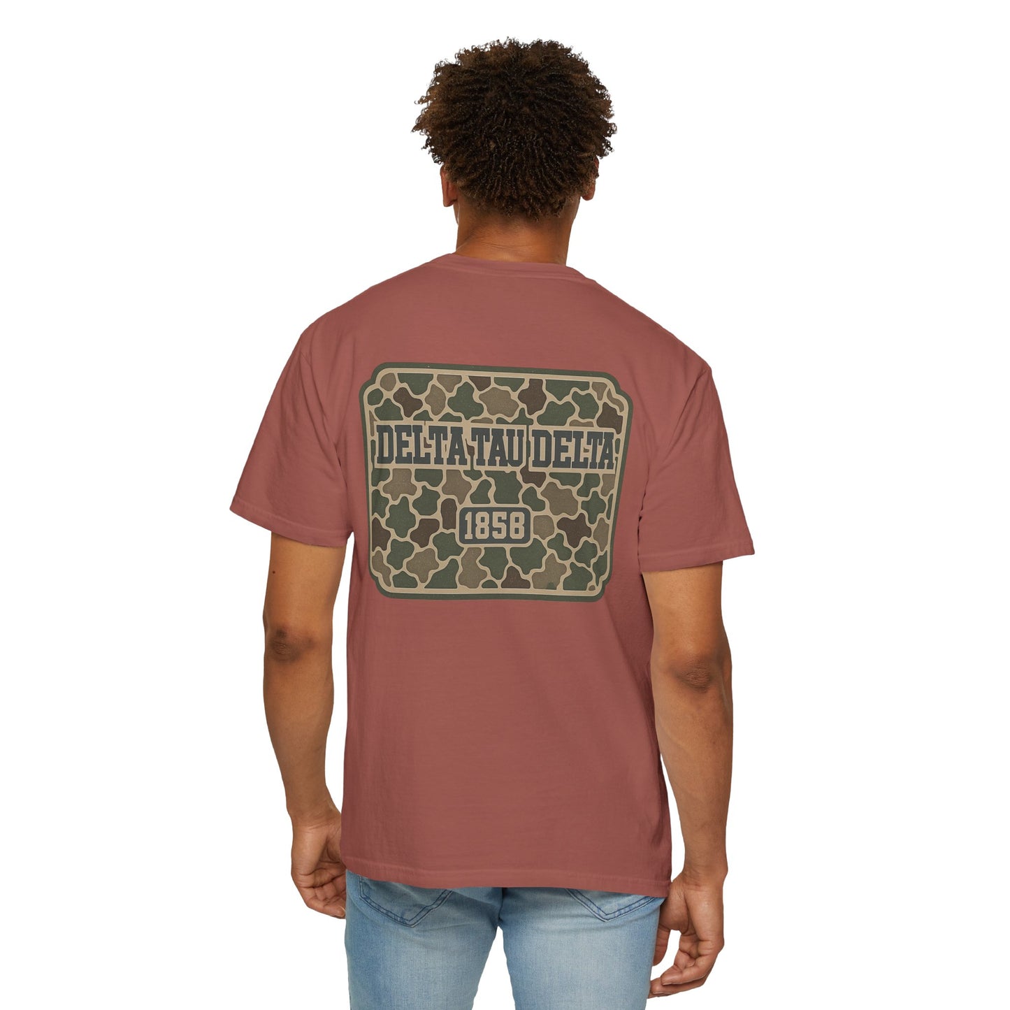 DTD Unisex Garment-Dyed T-shirt | Casual Wear, Sorority Apparel, College Life, Gift for Sorority Sisters, Greek Life Clothing