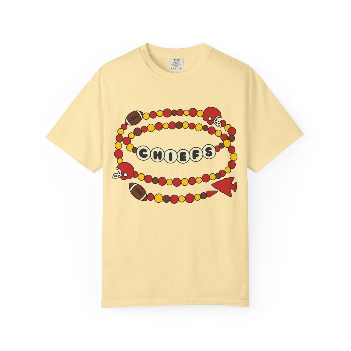 Swiftie approved chief bracelet  Fan T-Shirt | Sports Apparel, Game Day Shirt, Unisex Tee, NFL Fashion, Gift for Football Lovers