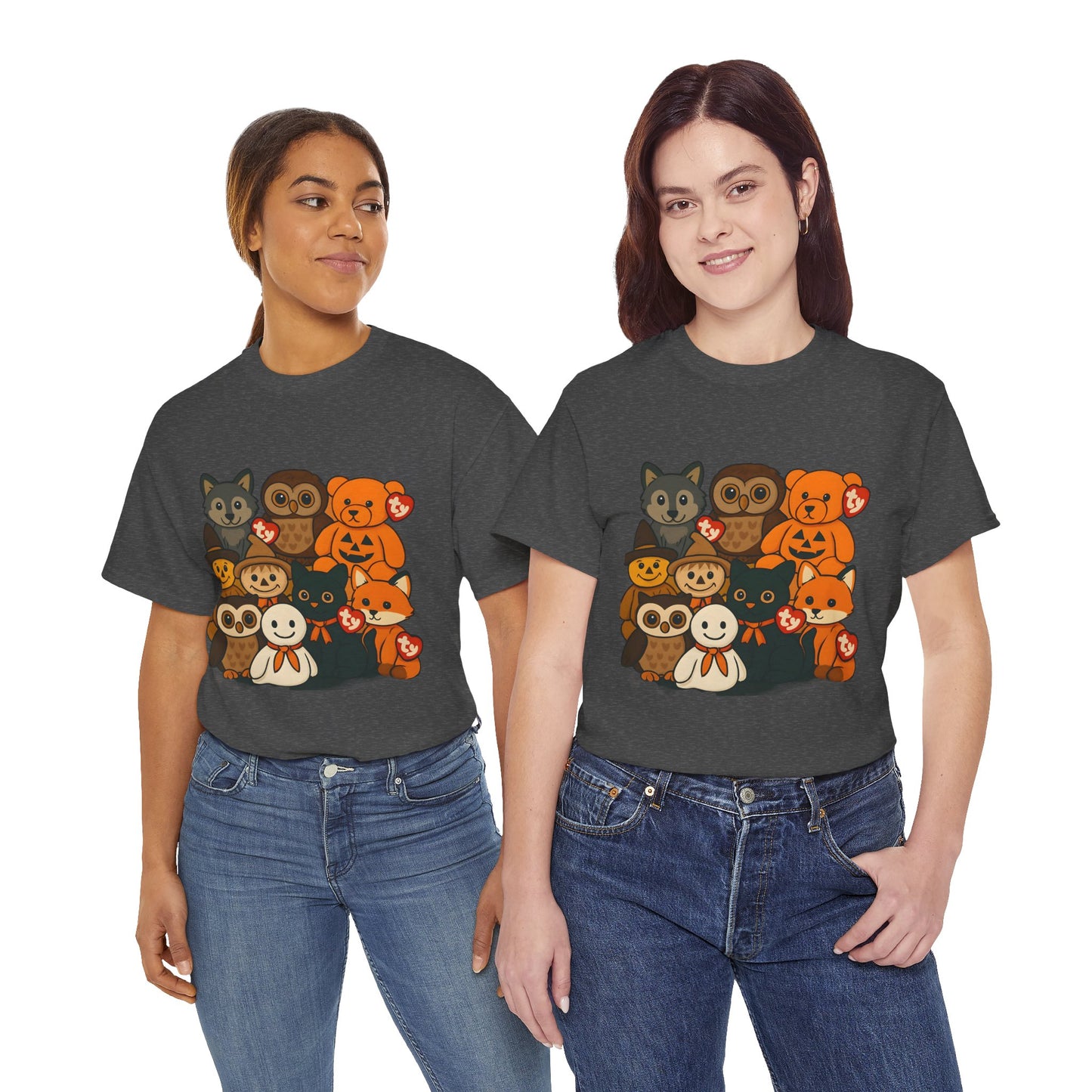 Halloween Unisex Tee - Ty Beanie Babies Design