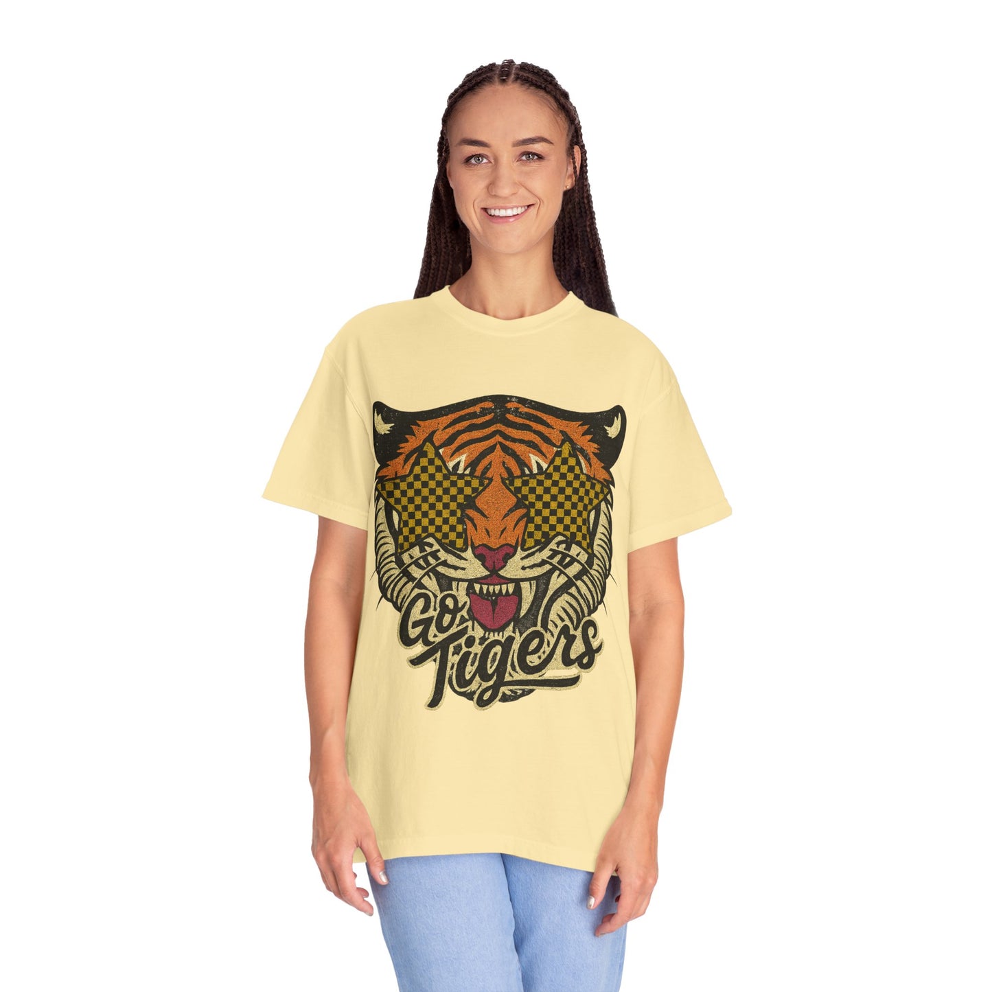 Bold Tiger Graphic Unisex T-Shirt - Go Tigers Design for Missouri Lovers