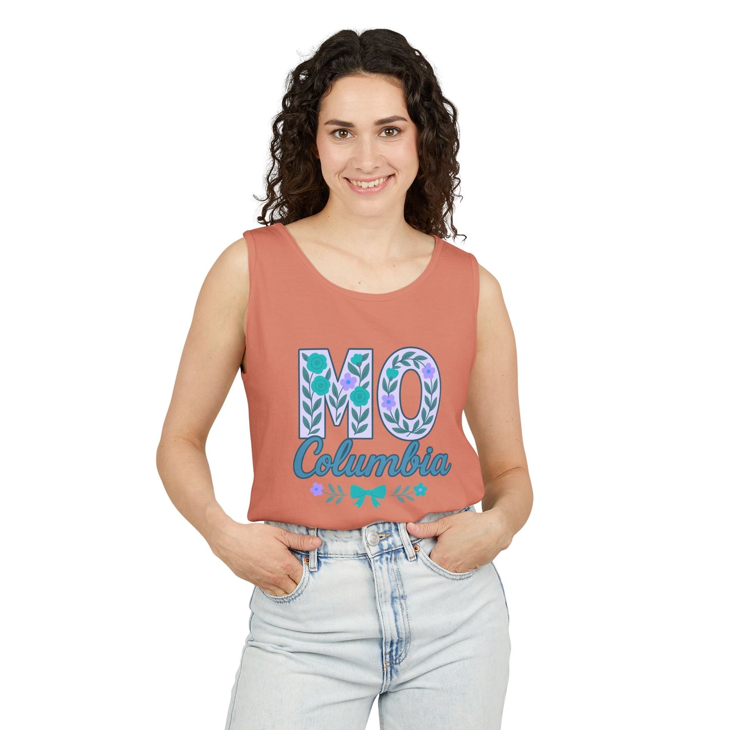 Missouri State Pride Tank Top, Unisex Summer Shirt, Columbia MO Graphic Tee, Comfort Colors, Graduation Gift