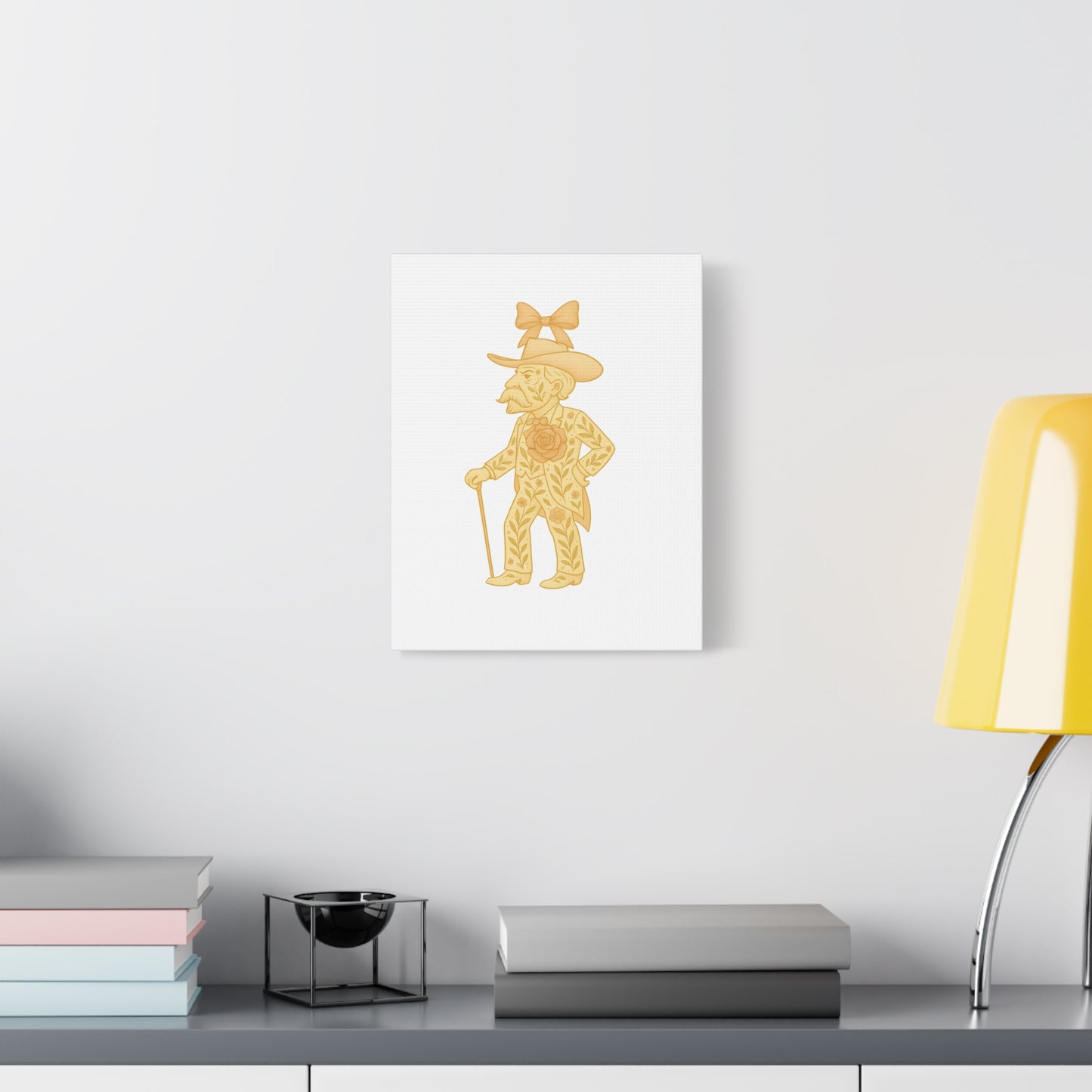 Coquette Colonel Rebel Canvas Wall Art
