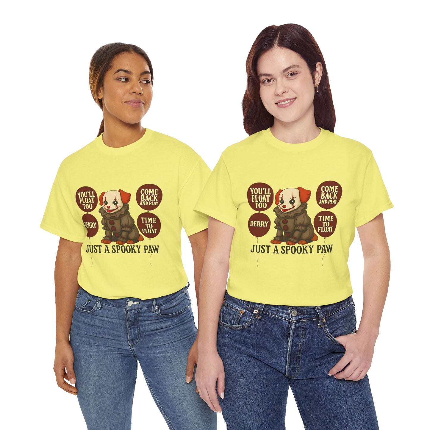 Spooky Dog Tee Clown Pup Pennywise