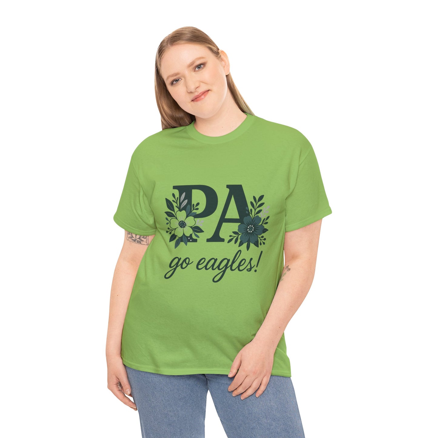 Floral PA Eagles Tee