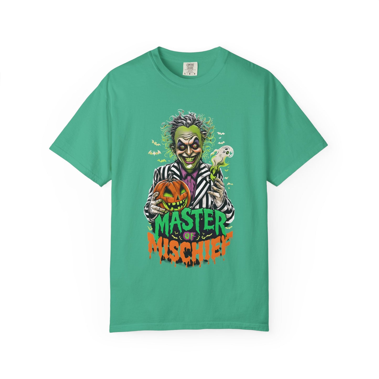 Master of Mischief Unisex T-Shirt, Halloween Party Shirt, Costume Tee, Spooky Gift, Fall Apparel, Graphic Tee