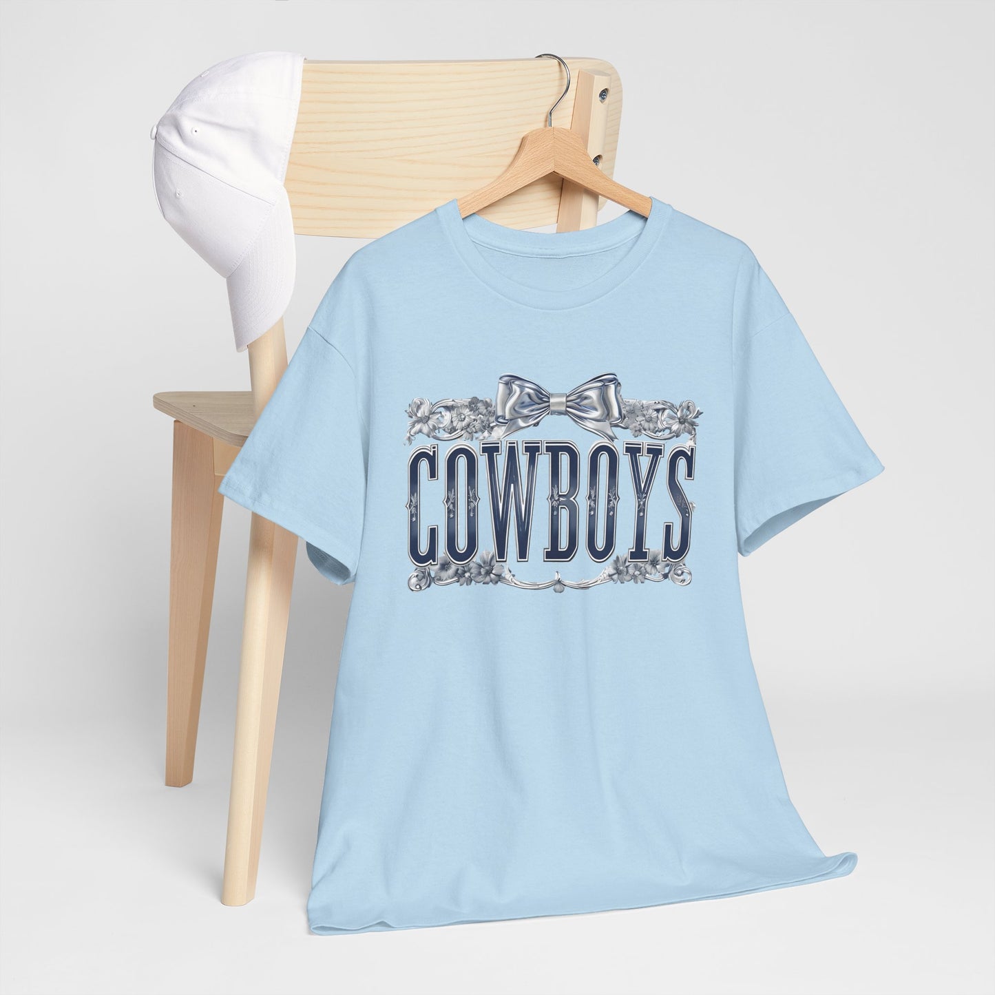 Cowboys Graphic Tee, Unisex Heavy Cotton Tee, Western Wear, Country Music Shirt, Rodeo Style T-Shirt, Gift for Cowboy Fans