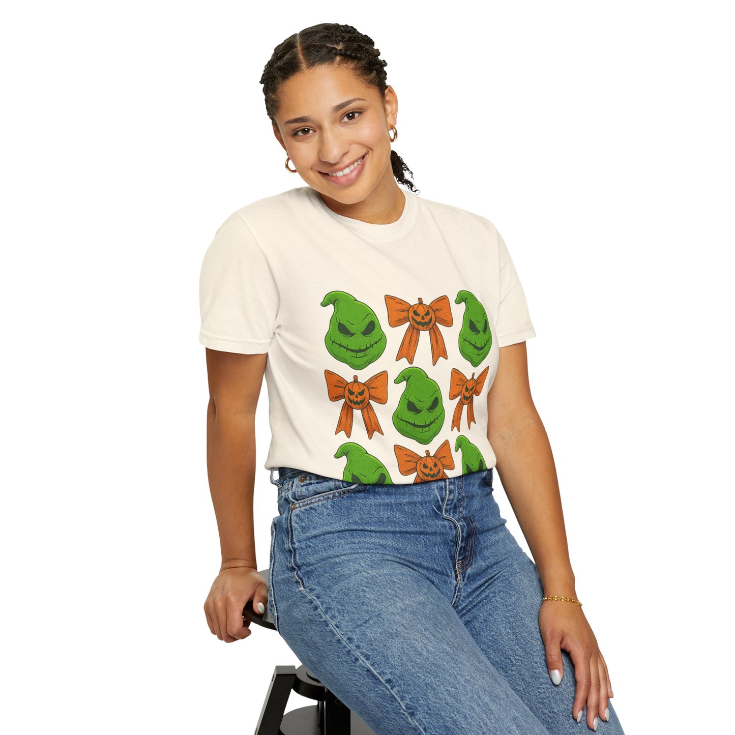 Oogie Boogie Holiday T-Shirt | Fun Gift for Christmas, Unisex Cotton Tee, Festive Apparel, Grinch Lovers, Green Character Design