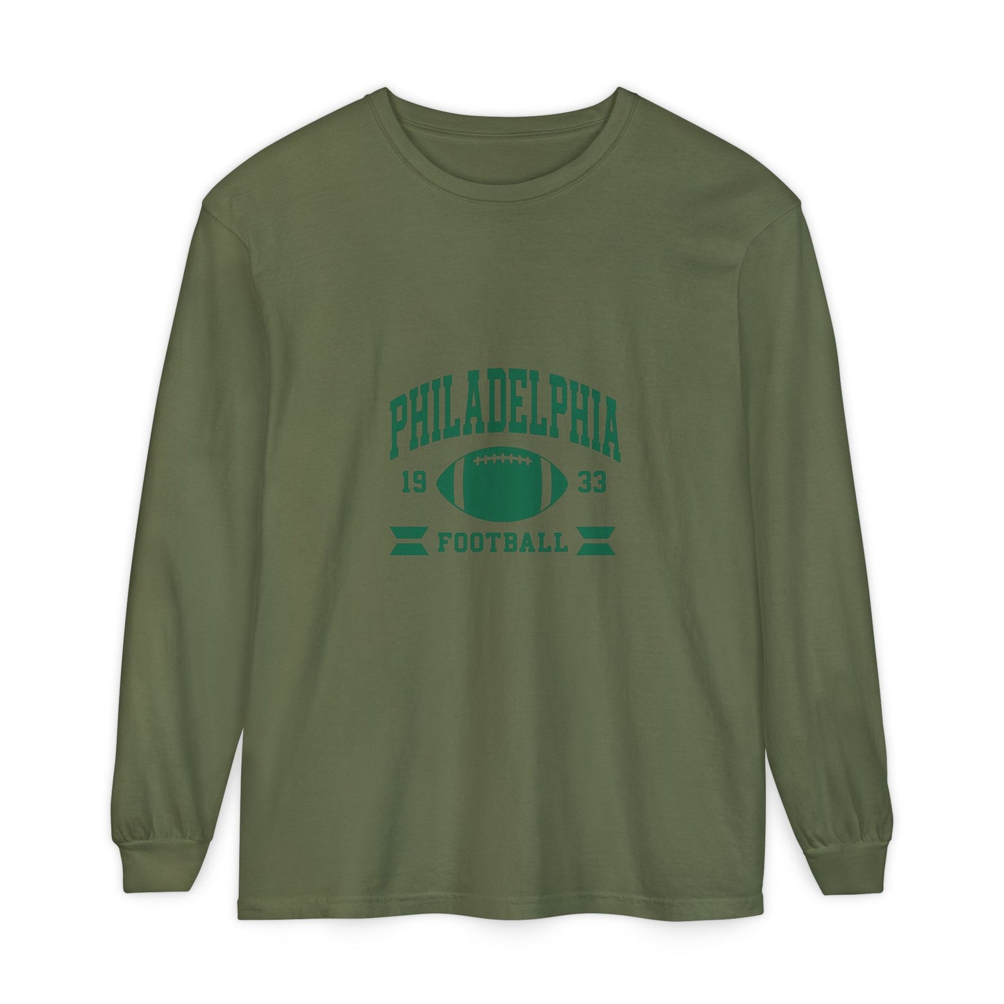 Vintage Philadelphia Football Long Sleeve T-Shirt