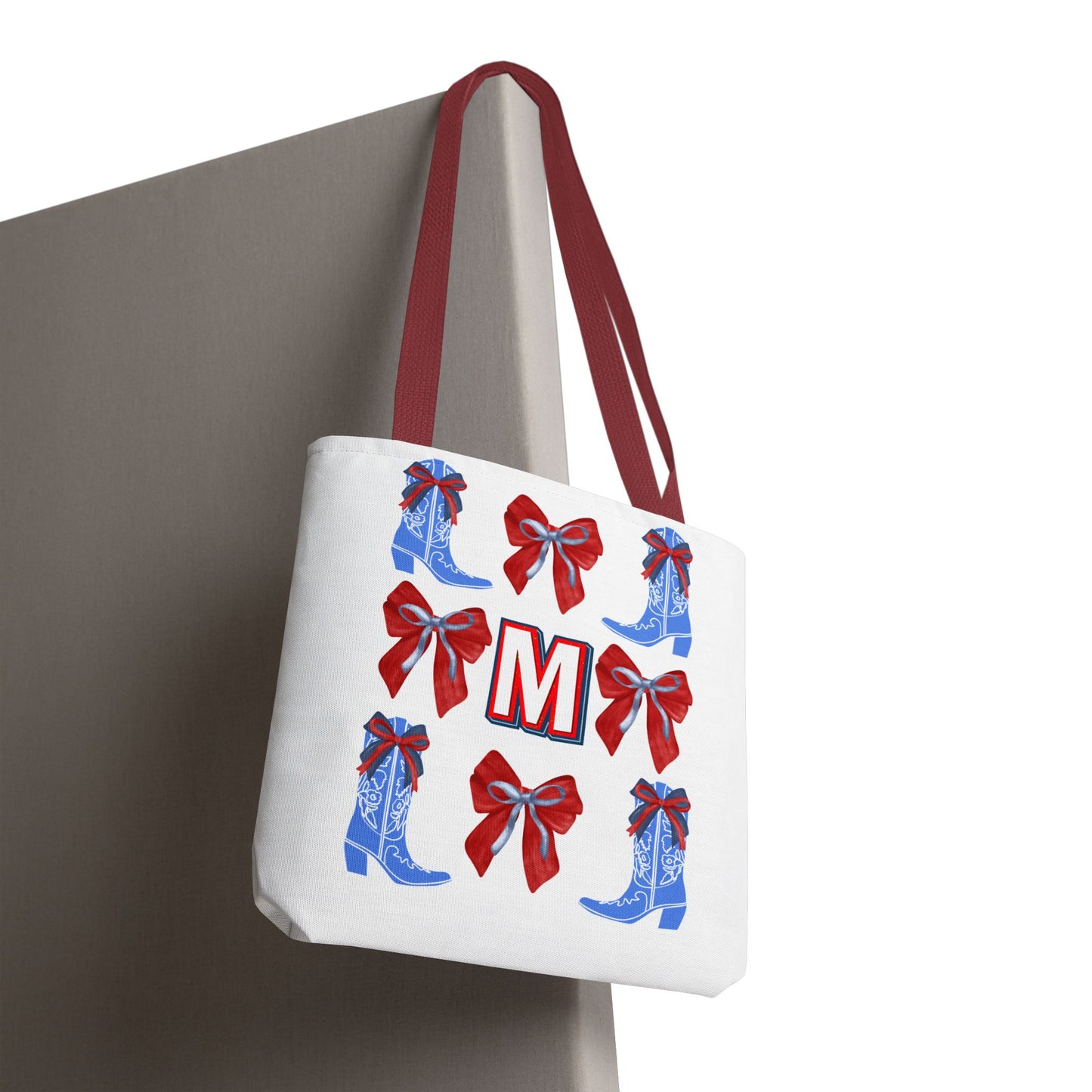 Mississippi Coquette Tote Bag, Personalized Tote, Mississippi Fan Gift, Ole Miss, Hotty Toddy, College Student Gift, Graduation Gift