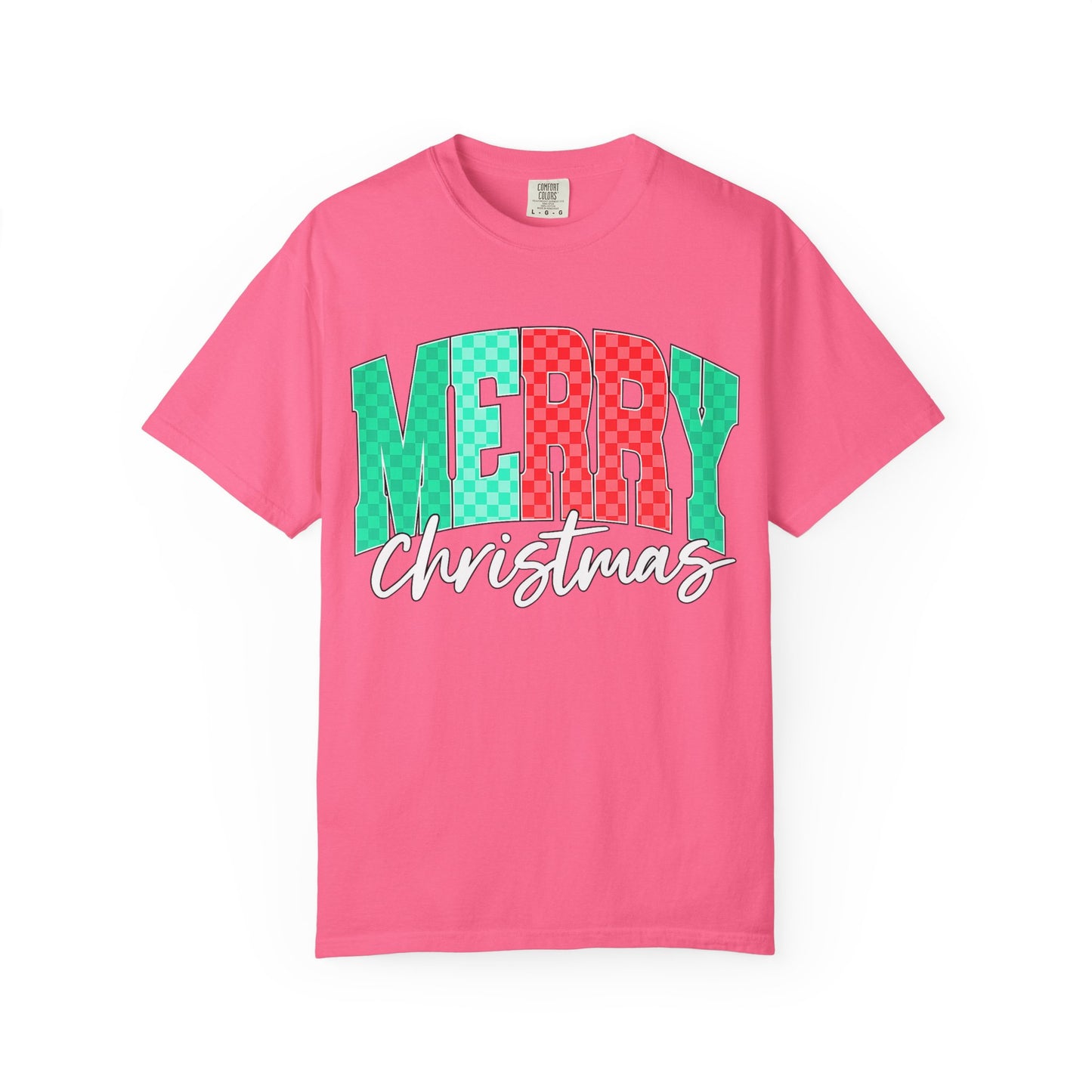 Merry Christmas Unisex Garment-Dyed T-Shirt