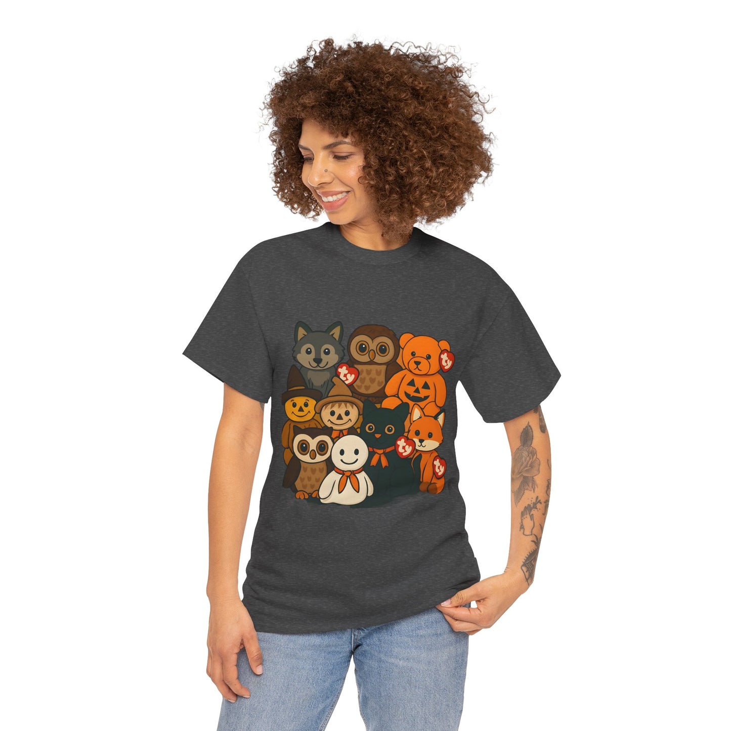 Halloween Unisex Tee - Ty Beanie Babies Design
