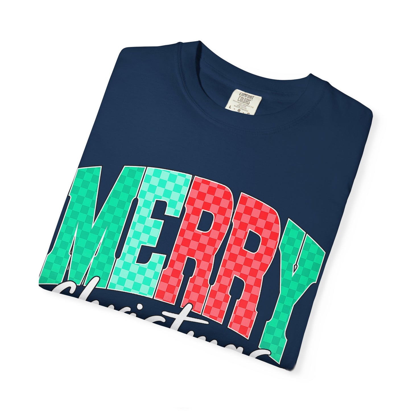 Merry Christmas Unisex Garment-Dyed T-Shirt