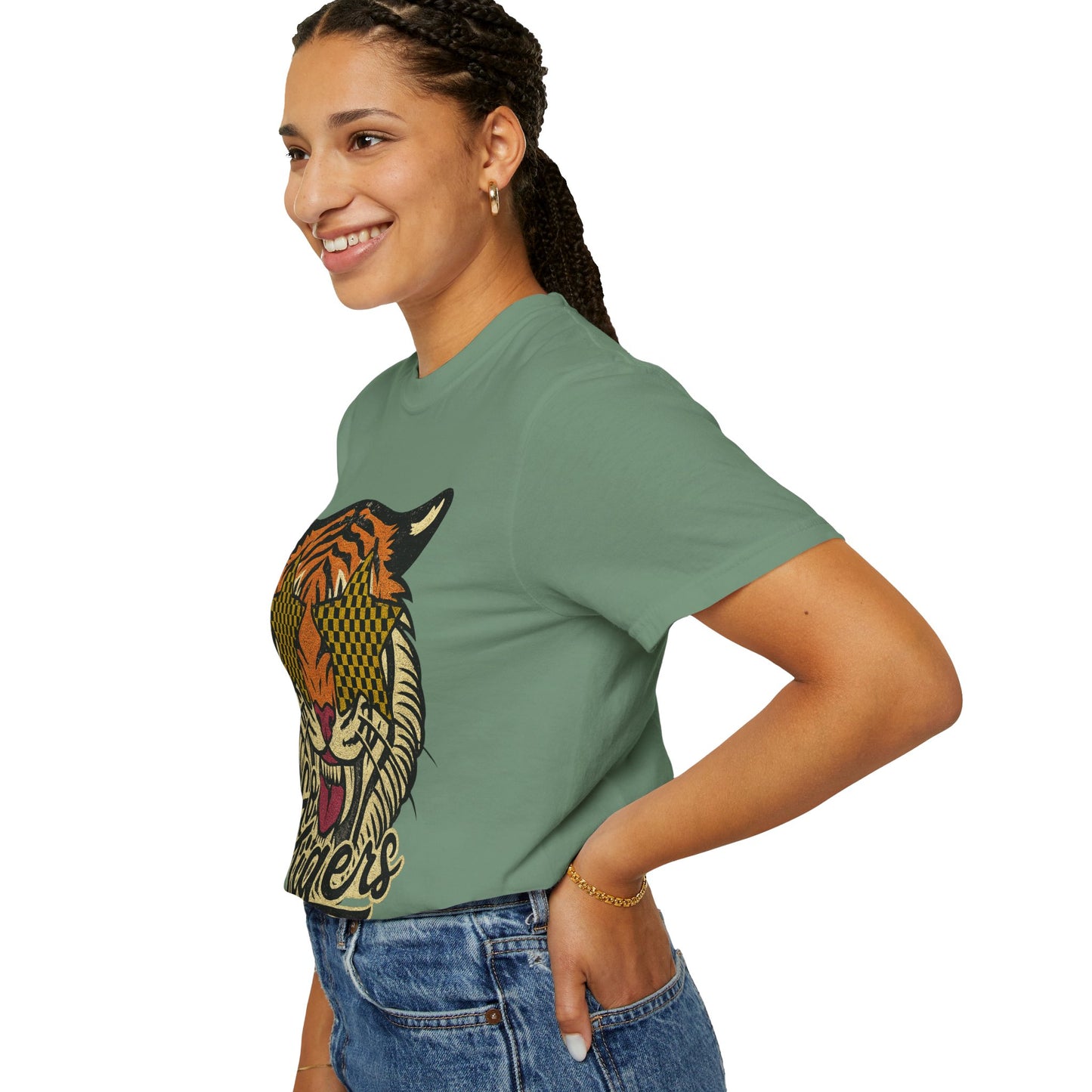 Bold Tiger Graphic Unisex T-Shirt - Go Tigers Design for Missouri Lovers