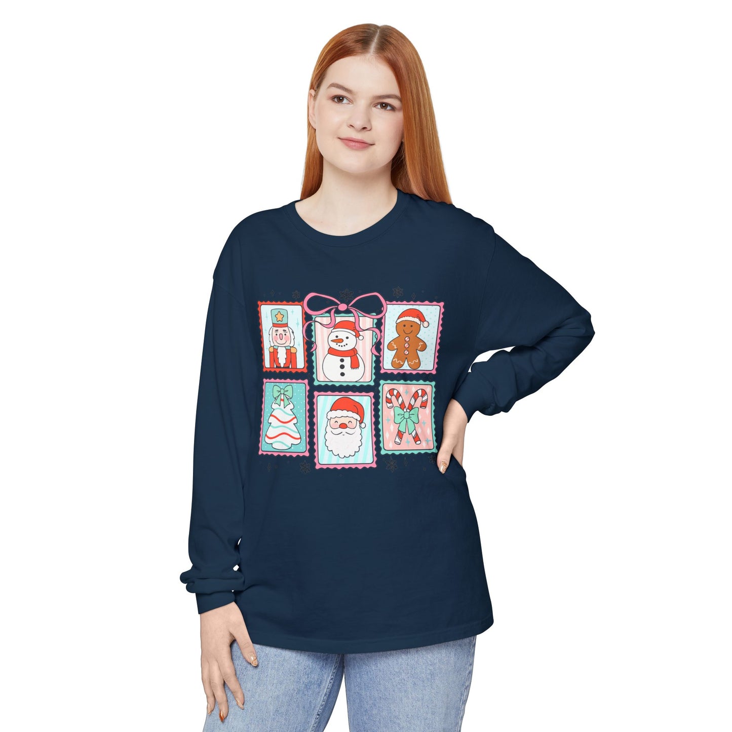 Festive Holiday Long Sleeve T-Shirt