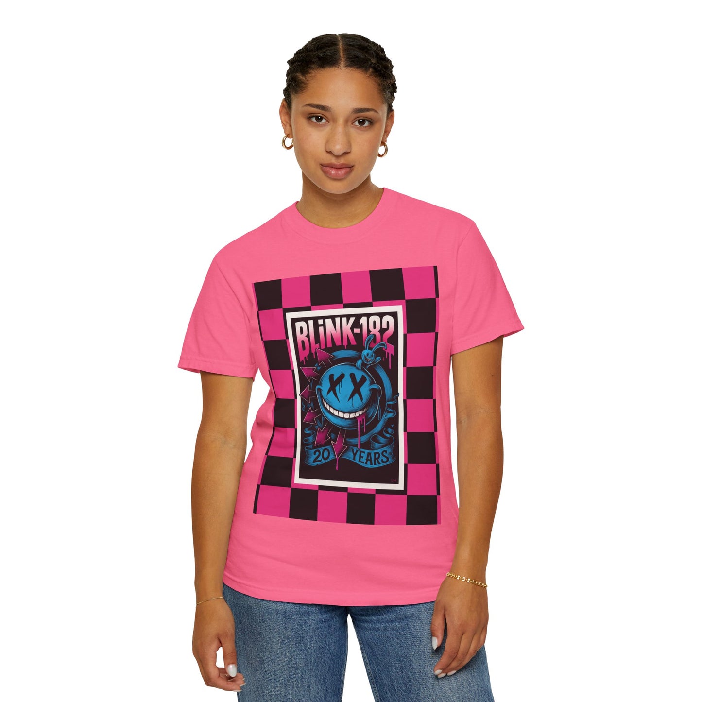 Blink-182 20 Years Unisex T-shirt, Music Tee, Vintage Graphic Shirt, Band Merch, Festival Wear, Concert Outfit