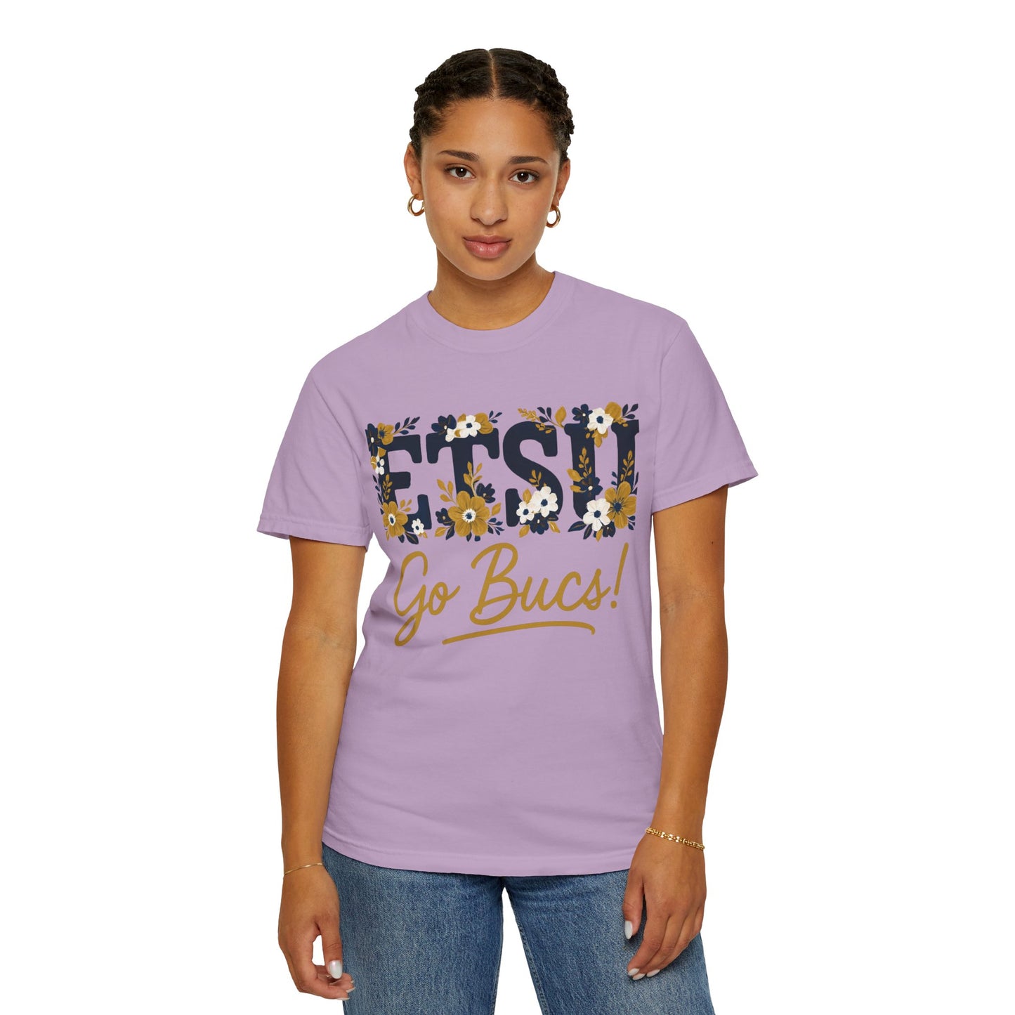 Floral Go Bucs Unisex T-shirt - College Apparel