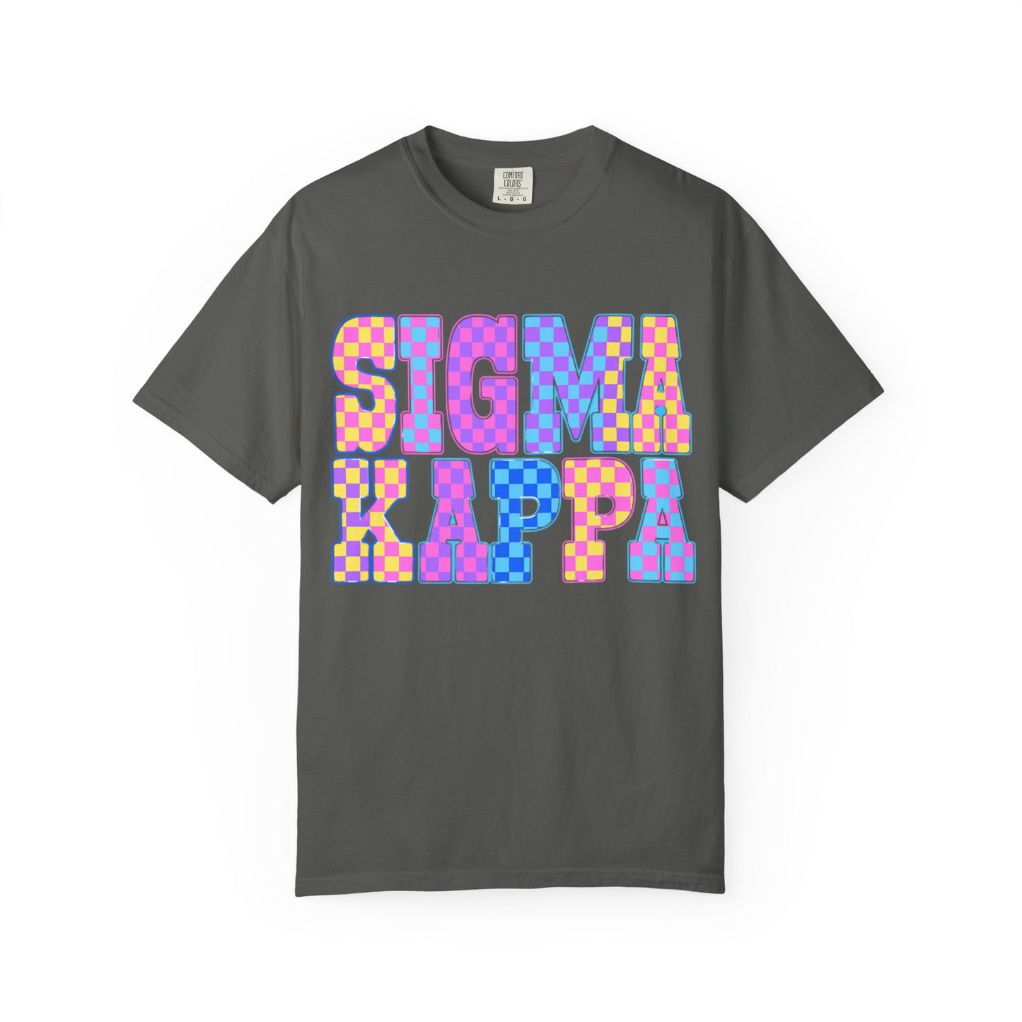 Colorful SigmaKappa T-Shirt - Unisex Garment-Dyed