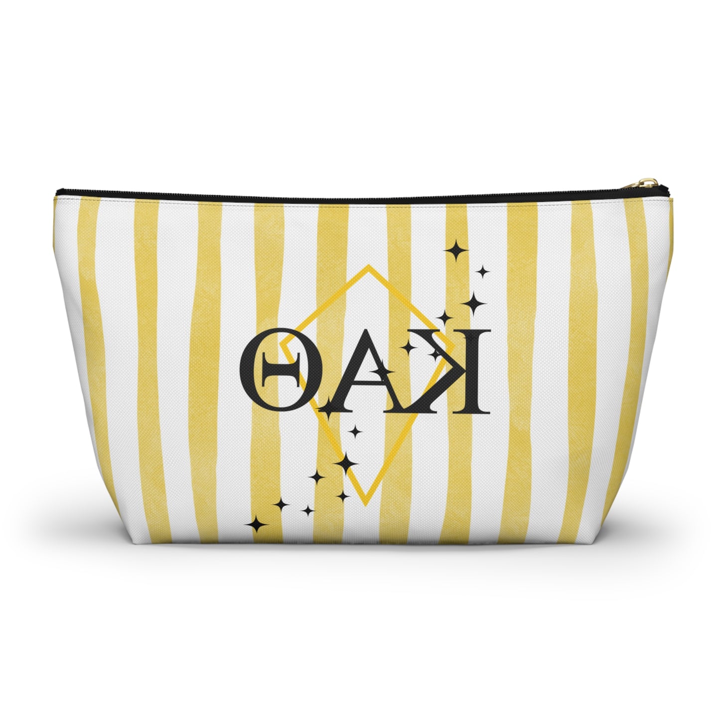 Kappa Alpha Theta Chic Accessory Pouch for Everyday Essentials, Personalized Makeup Bag, Travel Organizing Case, Gifts for Her, Stylish Storage Solution