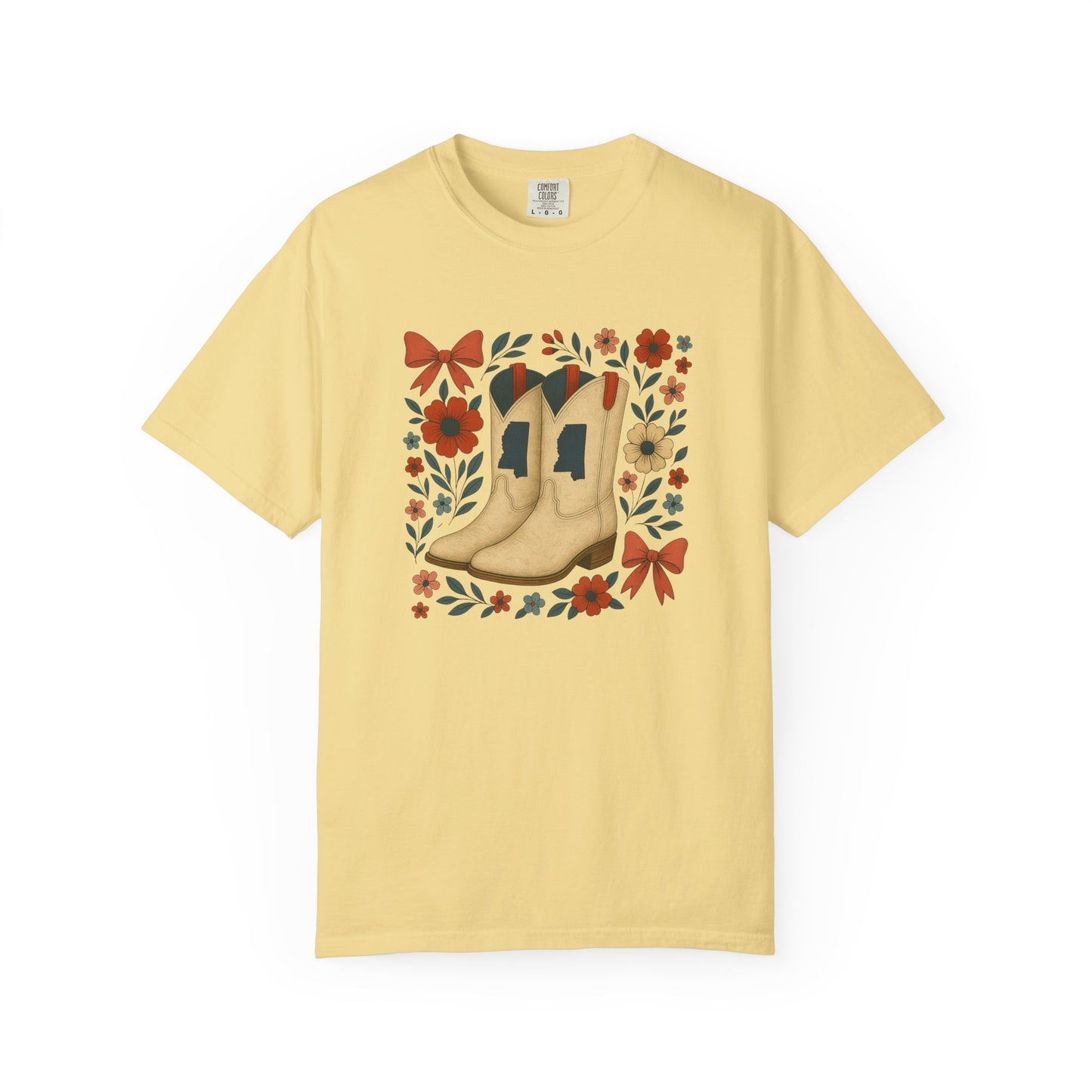 Mississippi Coquette Bow Unisex Tee - Ole Miss Fan Gift