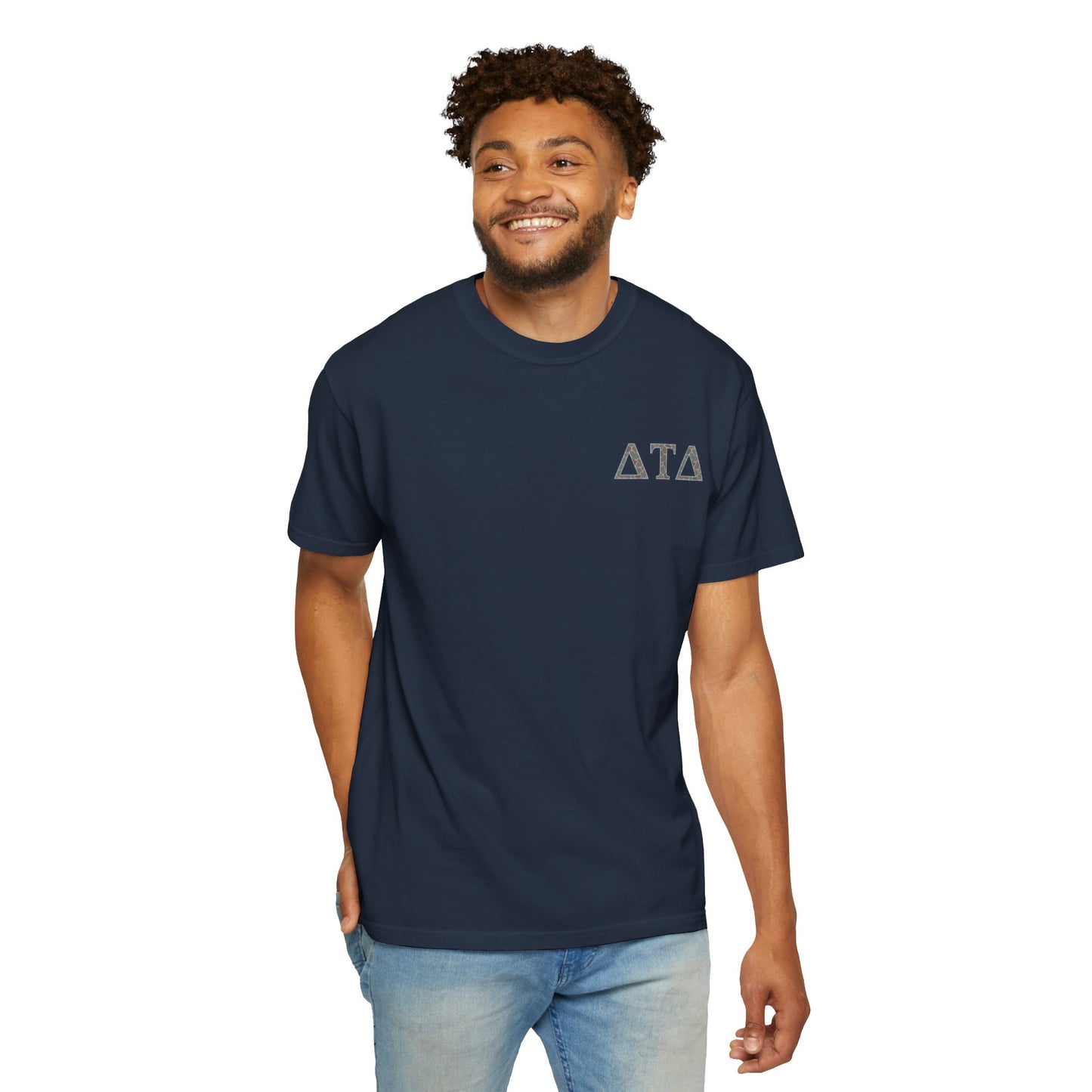 DTD Unisex Garment-Dyed T-shirt | Casual Wear, Sorority Apparel, College Life, Gift for Sorority Sisters, Greek Life Clothing