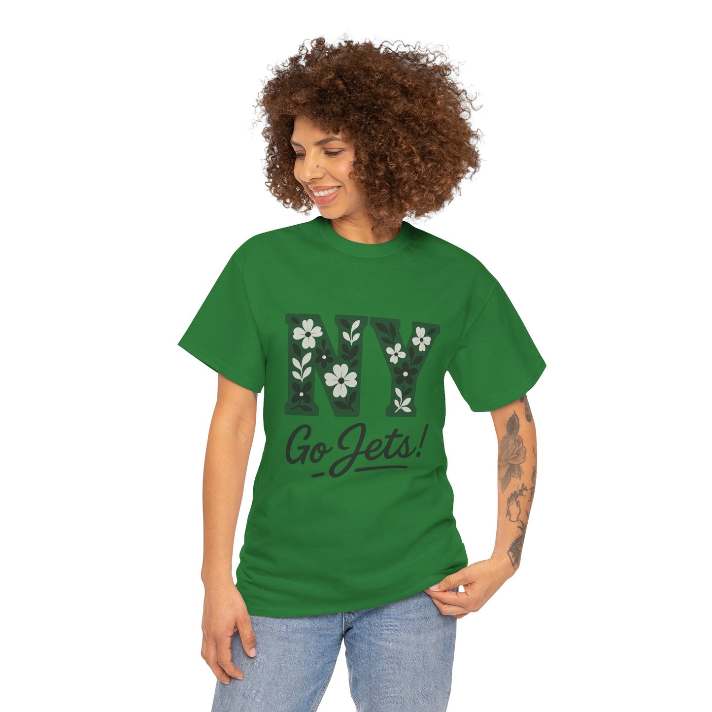 NY Go Jets Unisex Tee | Game Day Sports Fan Apparel