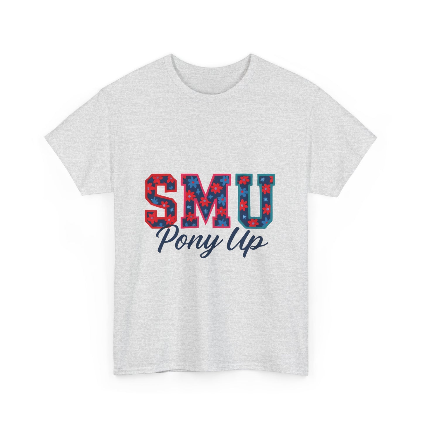 SMU Pony Up Unisex Heavy Cotton Tee, Casual Tees, College Apparel, Perfect Gift for Students, School Spirit Shirt, Comfortable Cotton [...]