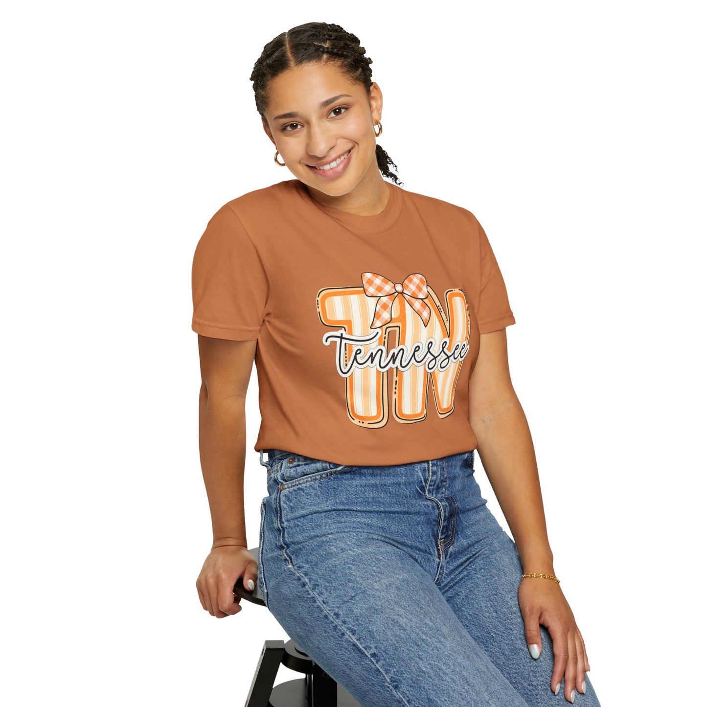 T-Shirt Tennessee Bow State Southern Pride Casual Wear Gift