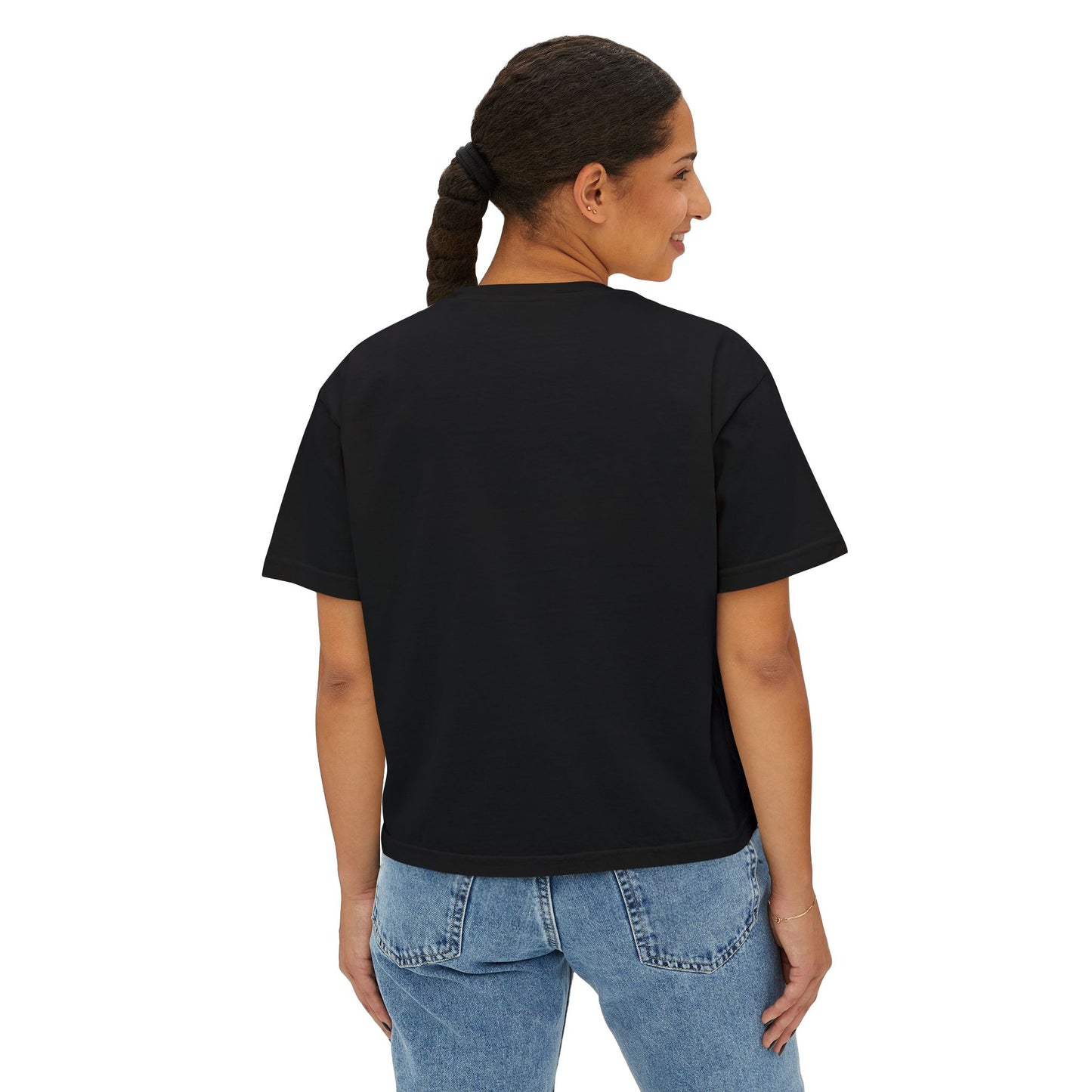 Pink Hotty Toddy Boxy Tee | Fun Humor Graphic Shirt