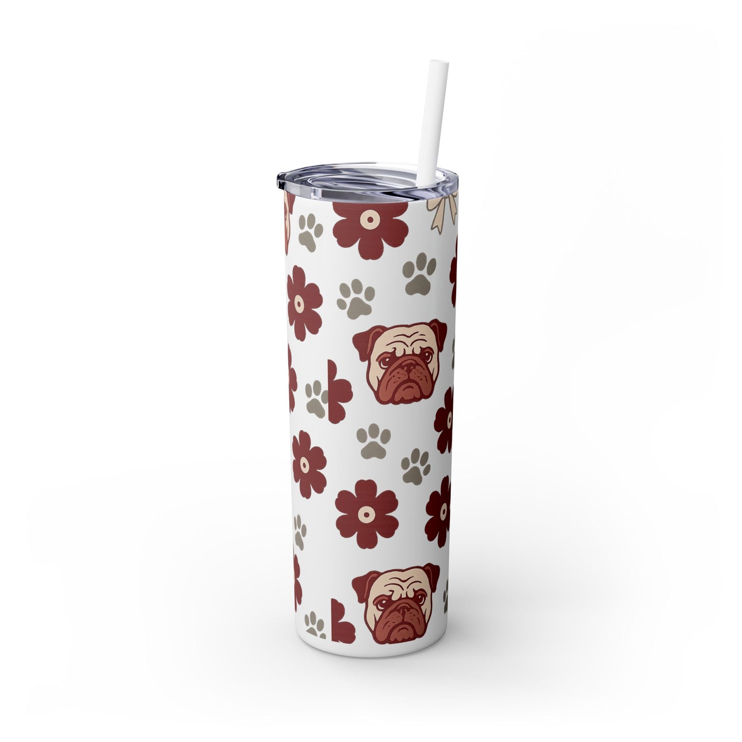 MS Bulldogs Skinny Tumbler, Graduation Gift, Mississippi Game Day, Go Dogs, Starkville, MS.
