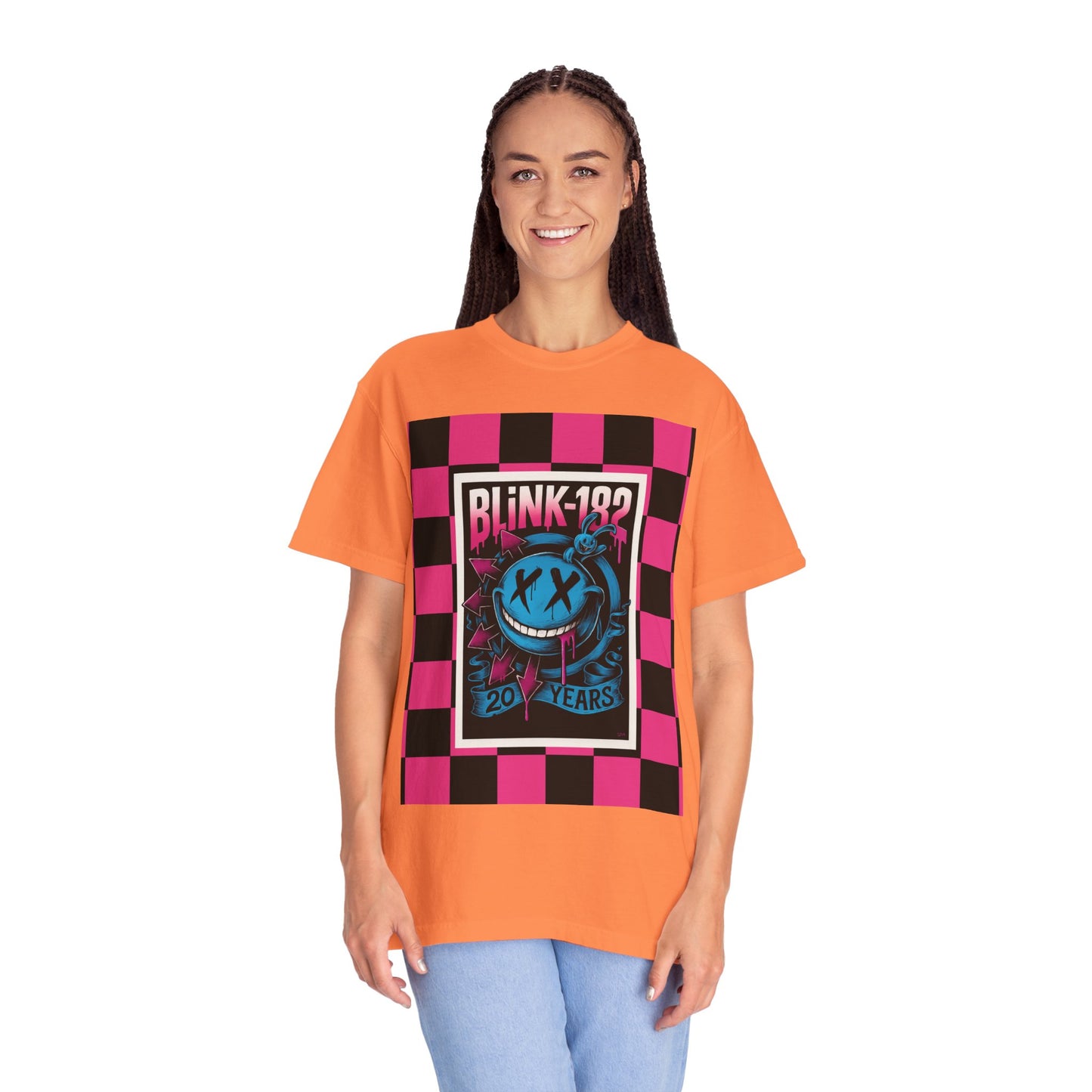 Blink-182 20 Years Unisex T-shirt, Music Tee, Vintage Graphic Shirt, Band Merch, Festival Wear, Concert Outfit