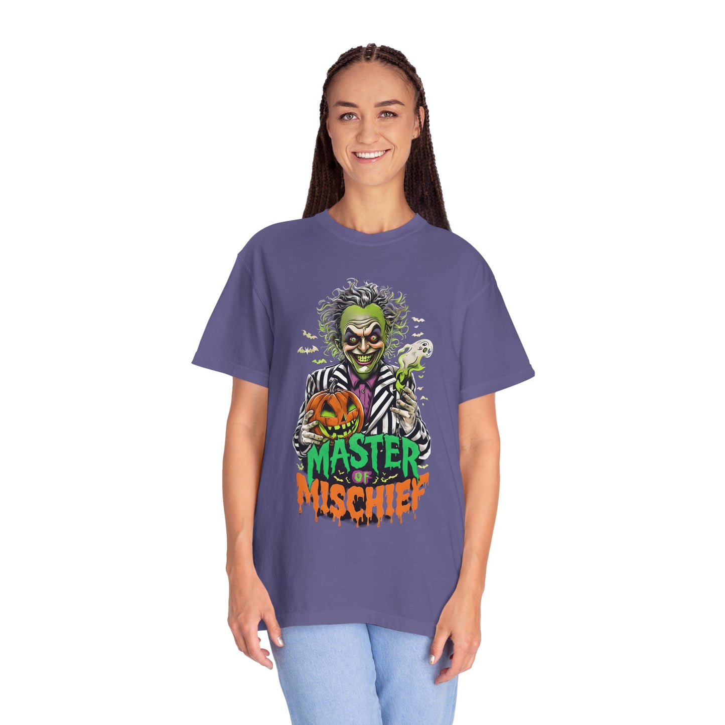 Master of Mischief Unisex T-Shirt, Halloween Party Shirt, Costume Tee, Spooky Gift, Fall Apparel, Graphic Tee